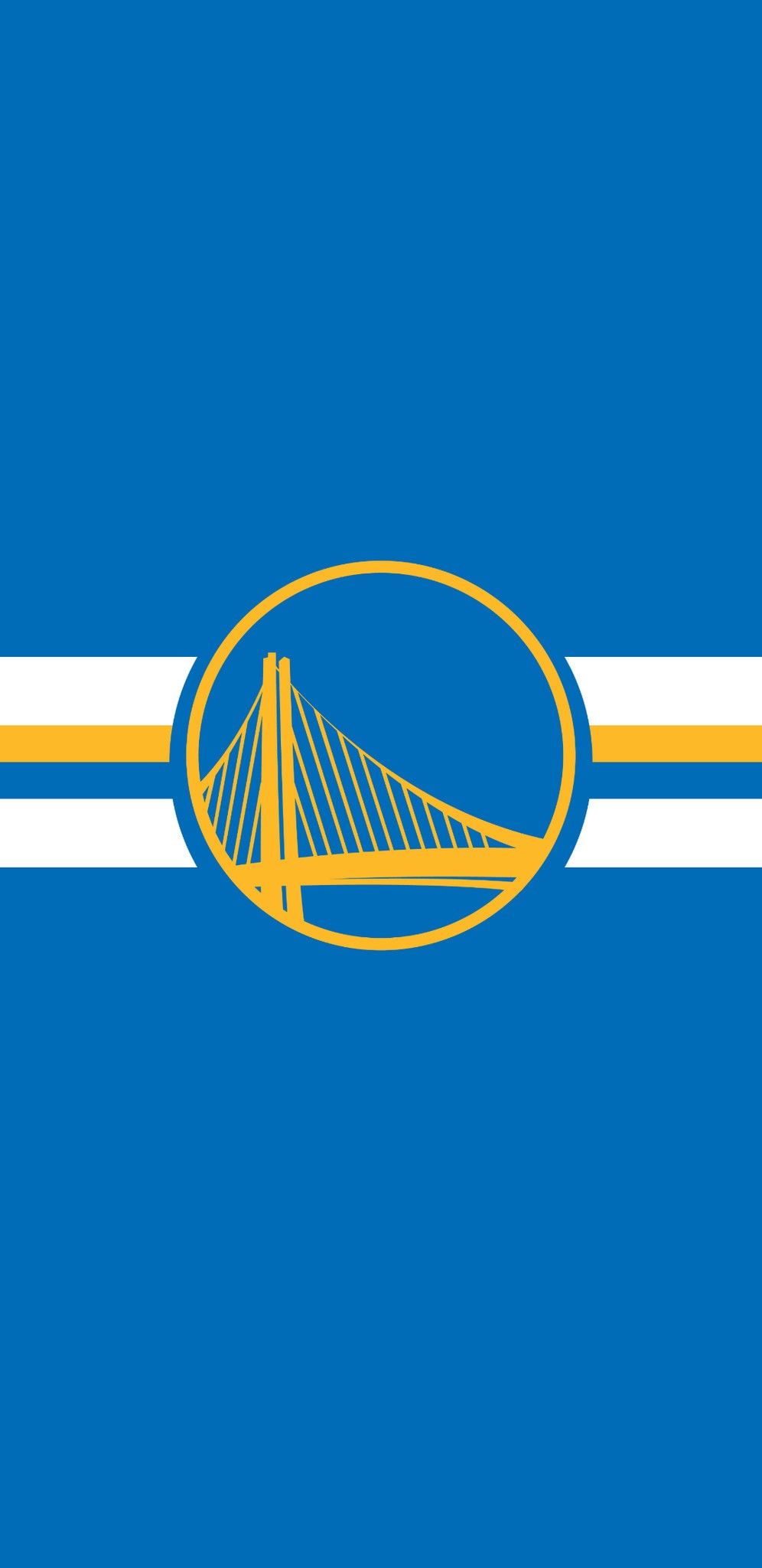 Logo Golden State Warriors blu, San Francisco, 996x2048 Full HD Verticale, Smartphone