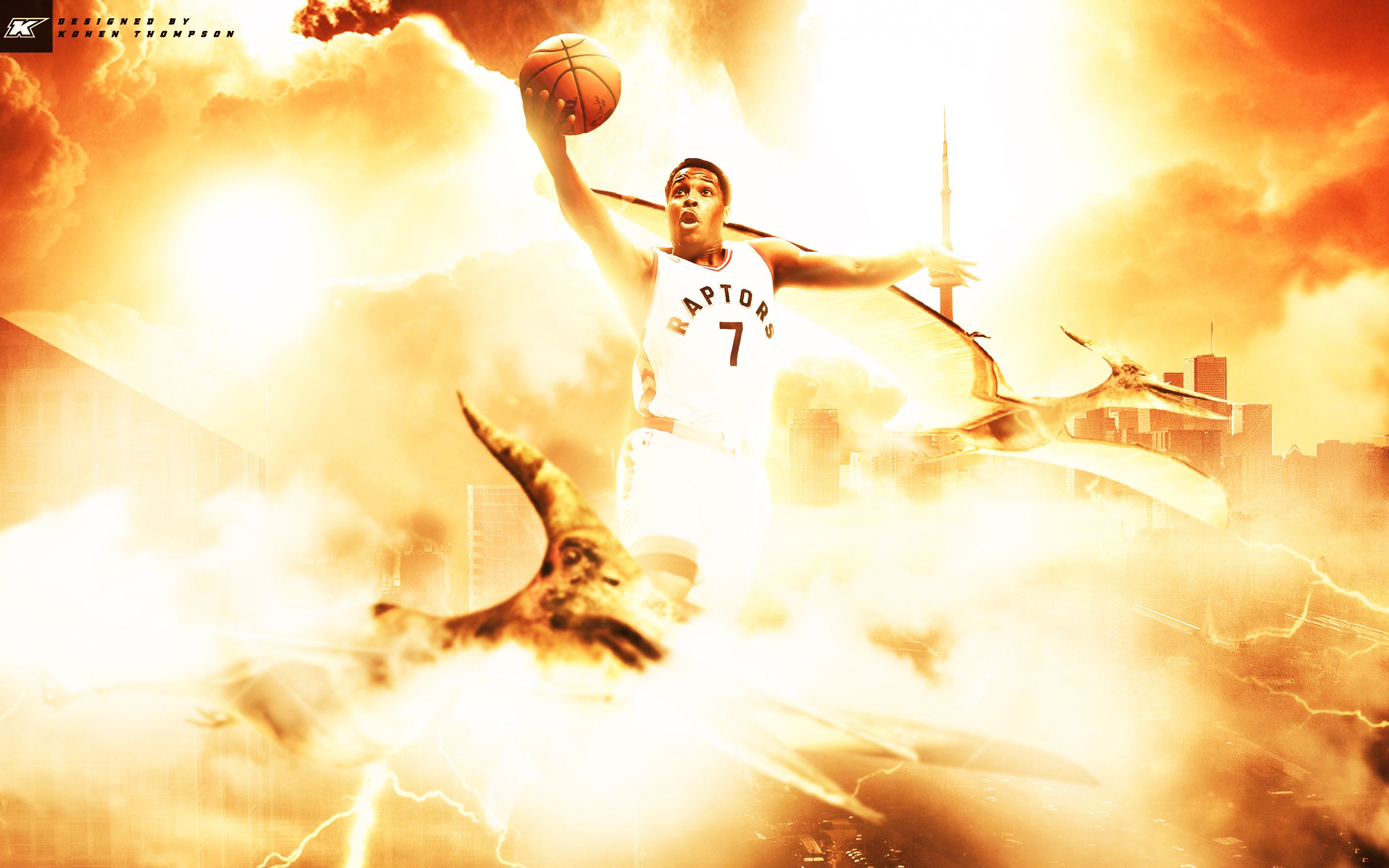 Giocatore Toronto Raptors logo artiglio, 2880x1800 WQXGA, PC