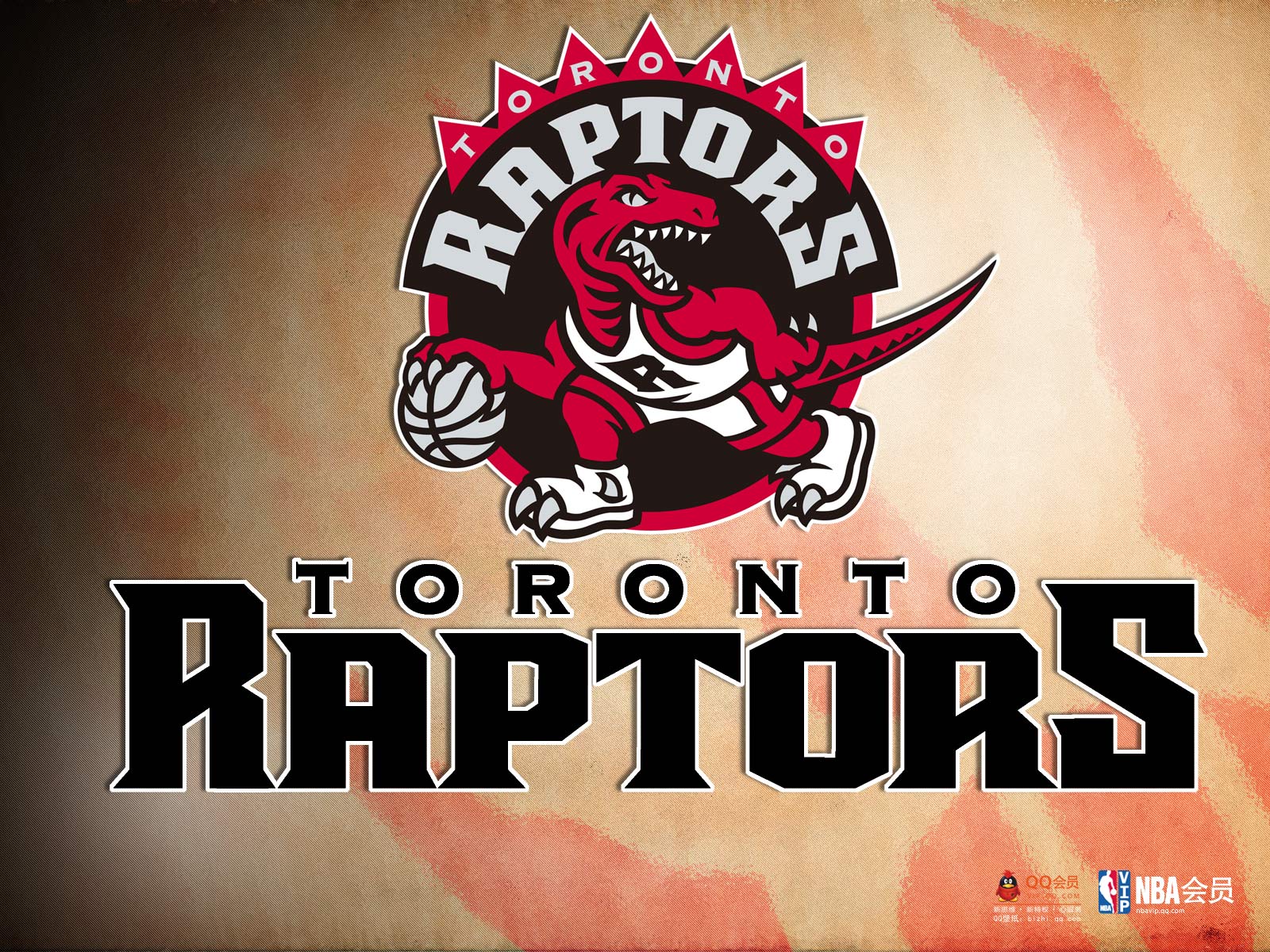Logo Toronto Raptors basket, 1600x1200 HD, PC