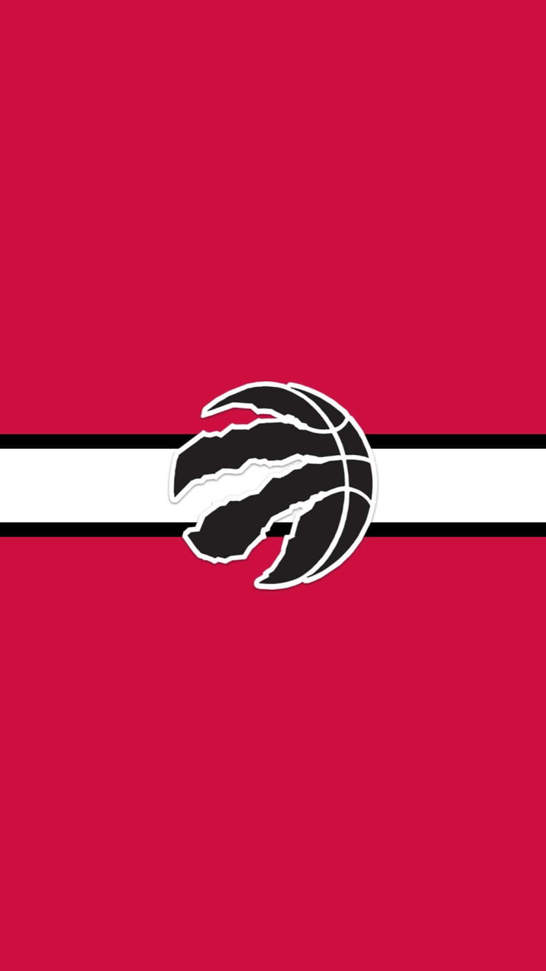 Logo Toronto Raptors rosso, 1080x1920 Full HD Verticale, Smartphone