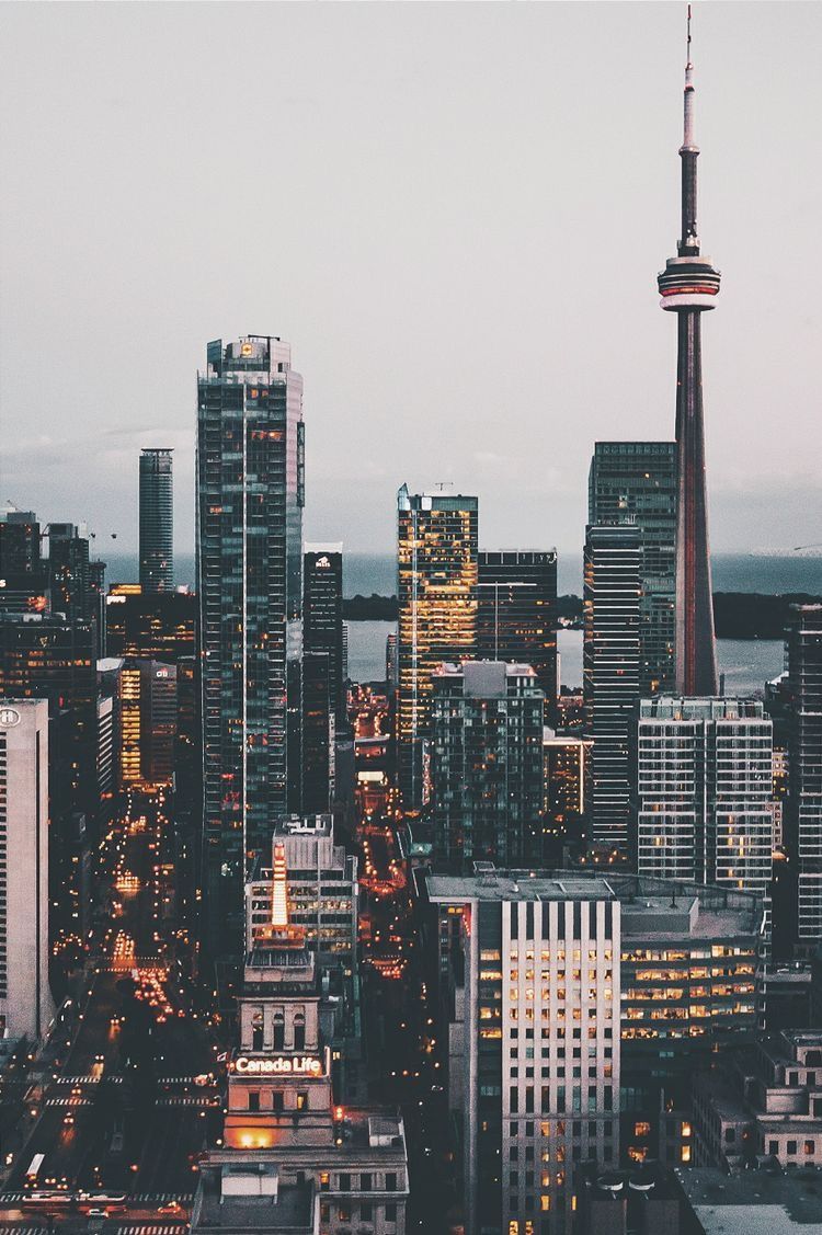 Skyline Toronto CN Tower, 750x1127 Full HD Verticale, iPhone