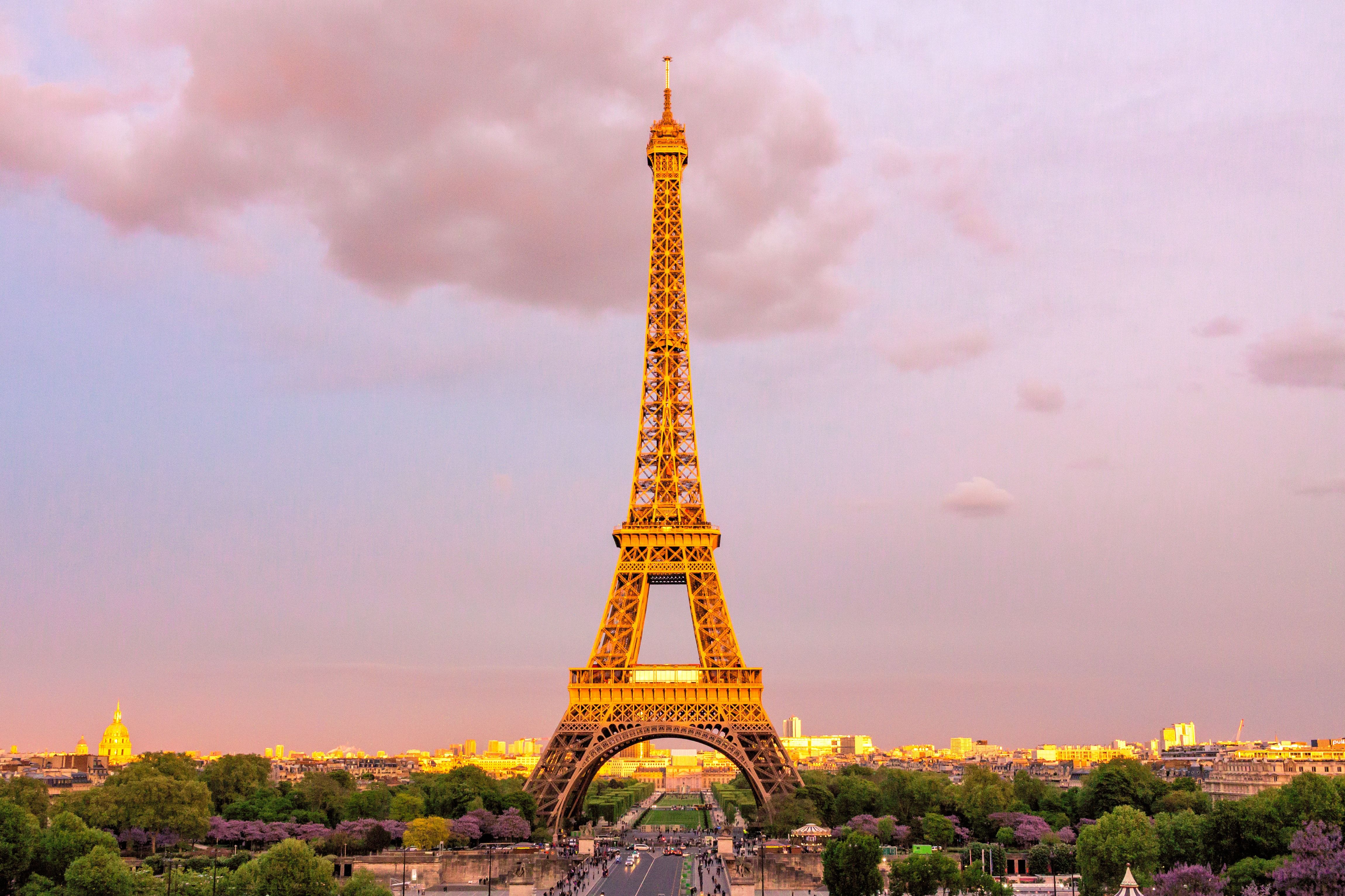 Torre Eiffel al tramonto, 4601x3067 Ultra HD, 4K TV