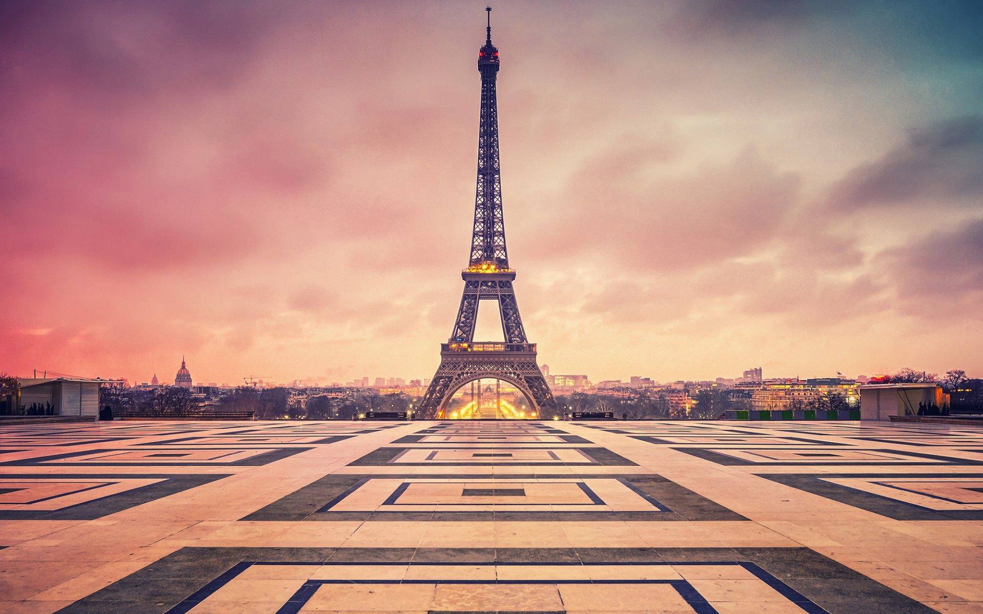 Torre Eiffel al tramonto, 1920x1200 WUXGA, Desktop