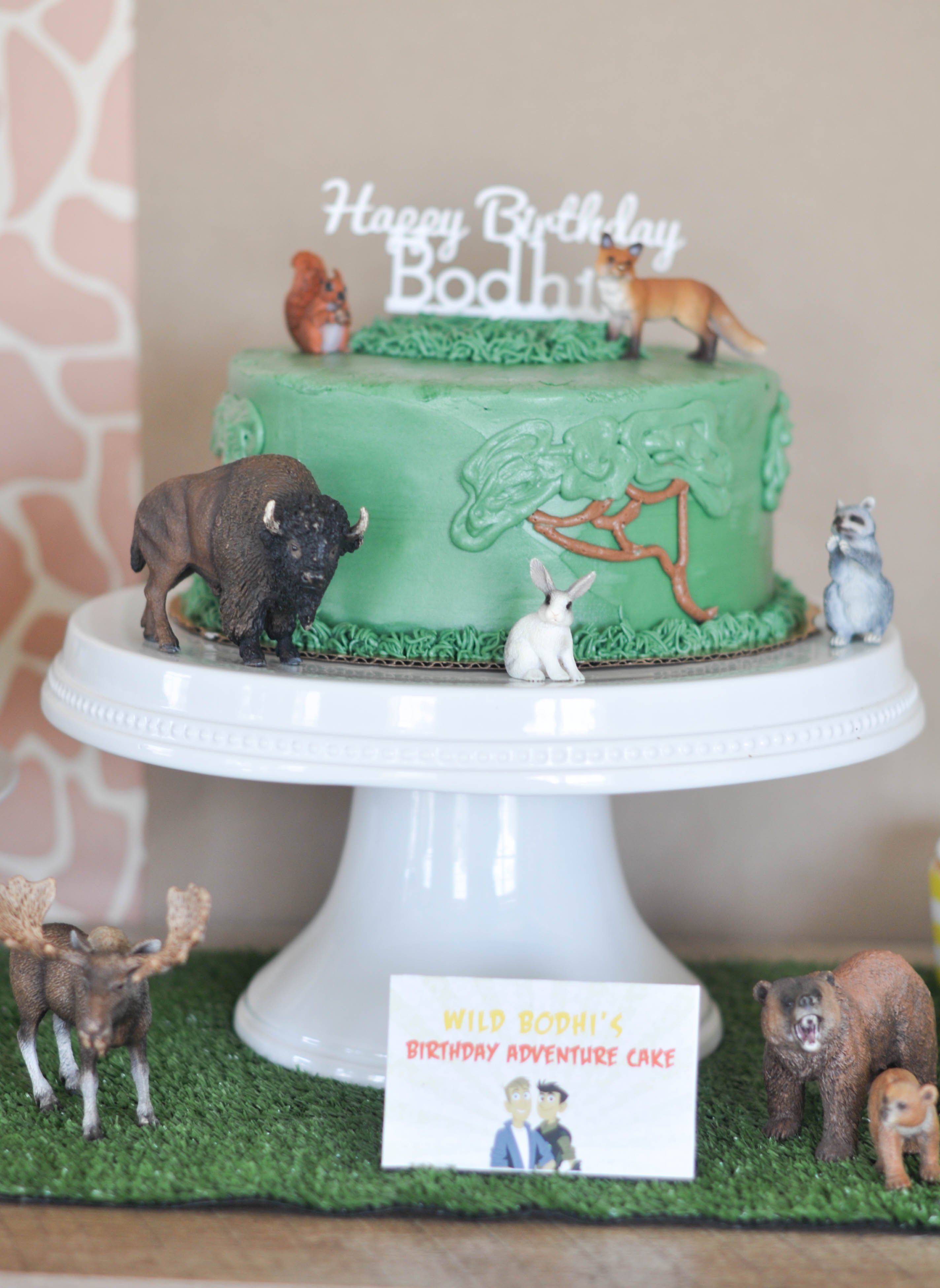 Torta compleanno animali selvatici, 2848x3903 Verticale, Mobile