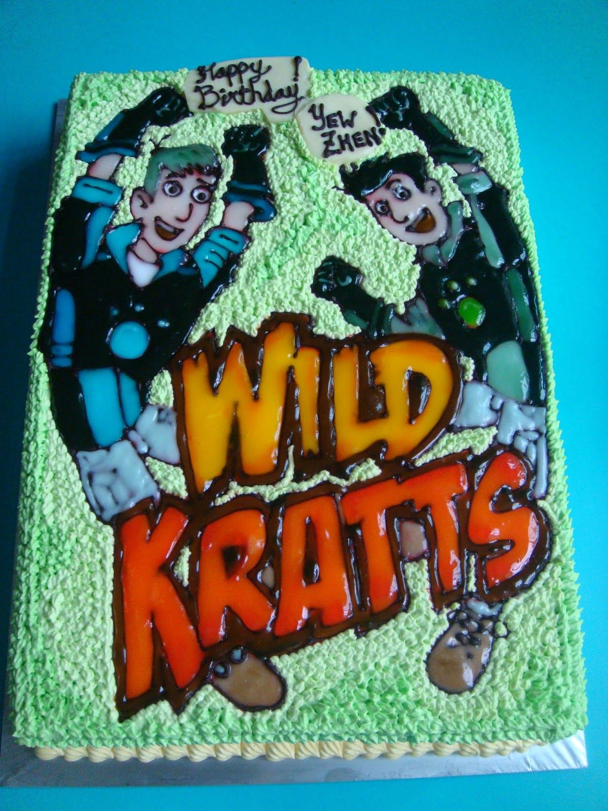Torta compleanno Wild Kratts, 1600x1200 HD Ready, Desktop