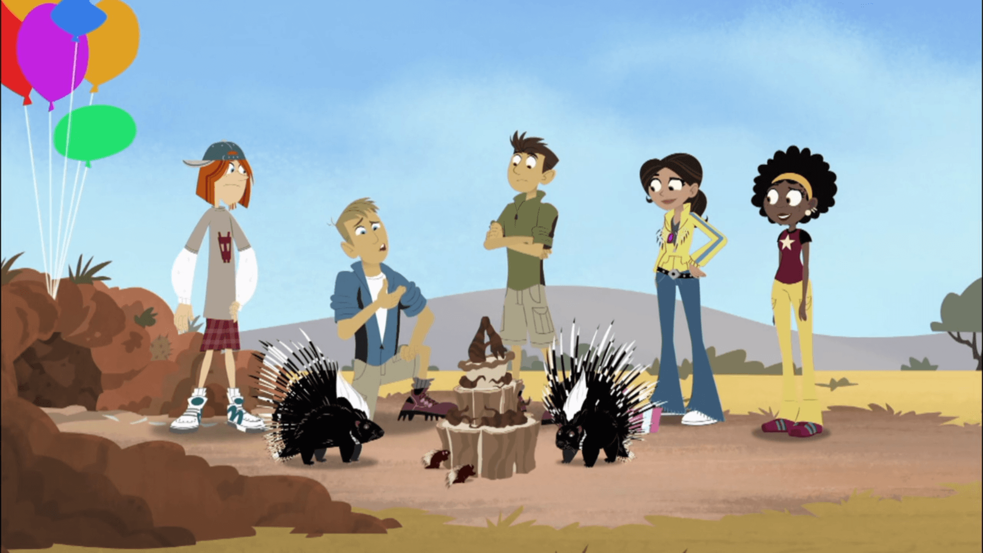Torta compleanno Wild Kratts animalier, 1084x1084 HD, Desktop