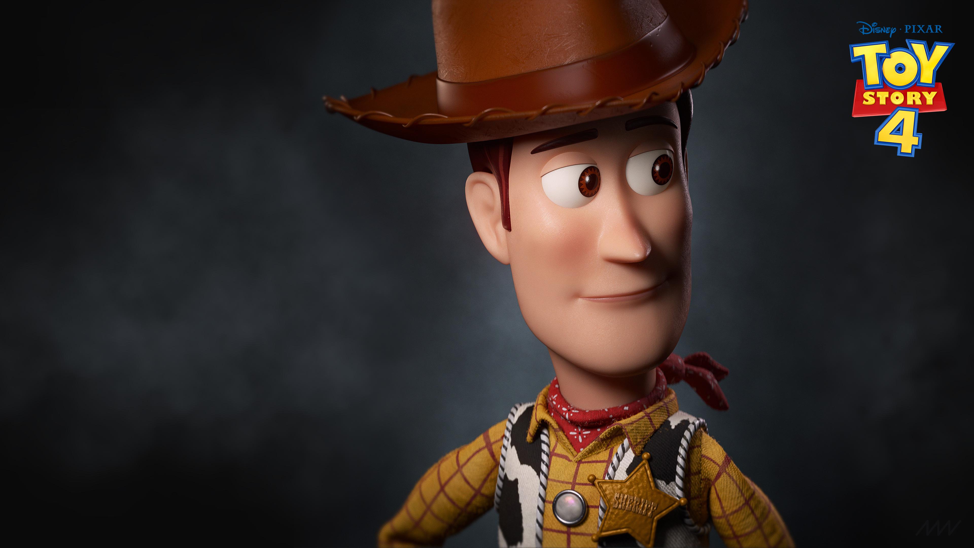 Woody Toy Story 4, 3840x2160 4K, Desktop 4K