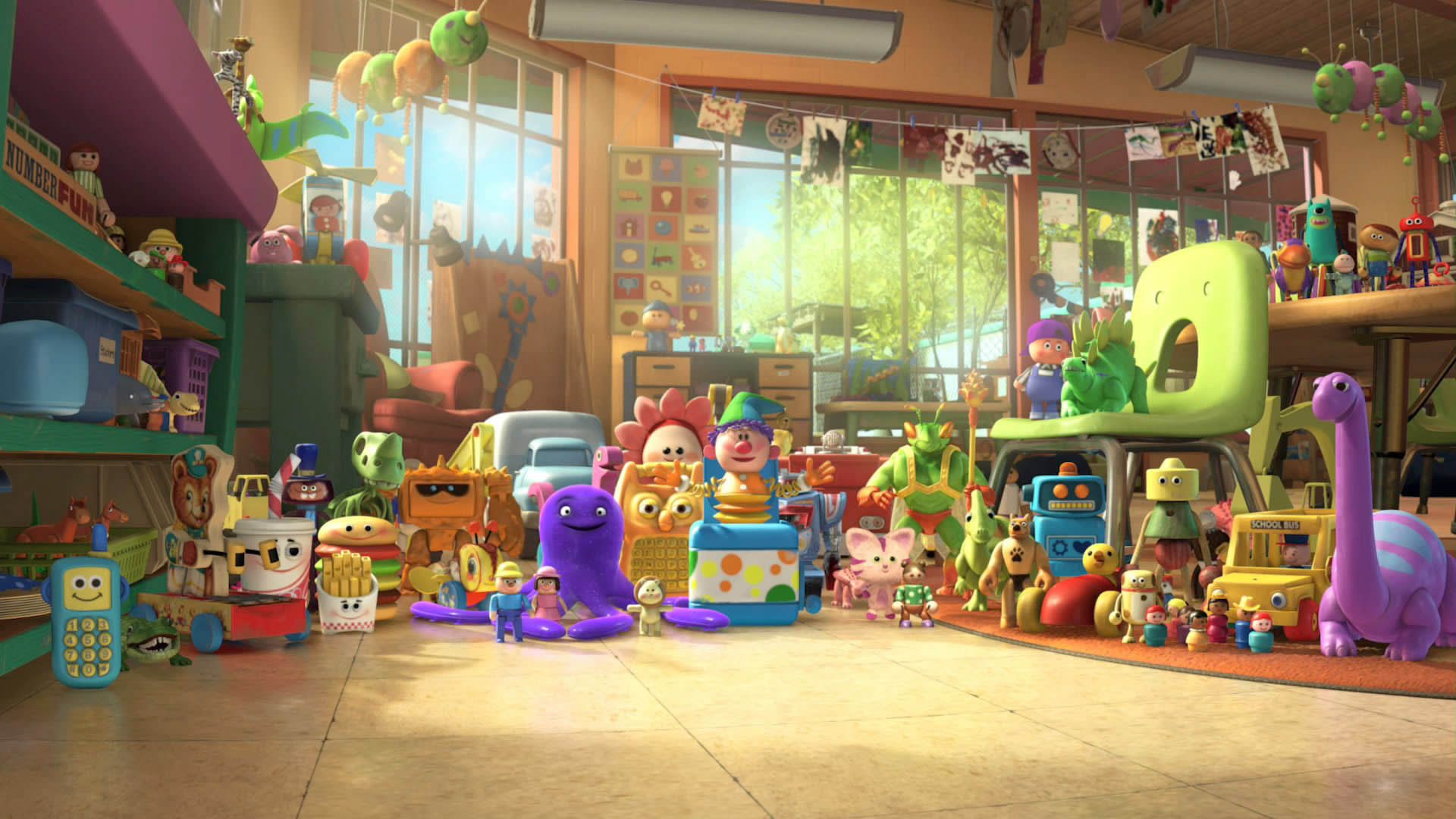 Giocattoli Toy Story stanza asilo, 1920x1080 Full HD 1080p, PC Desktop