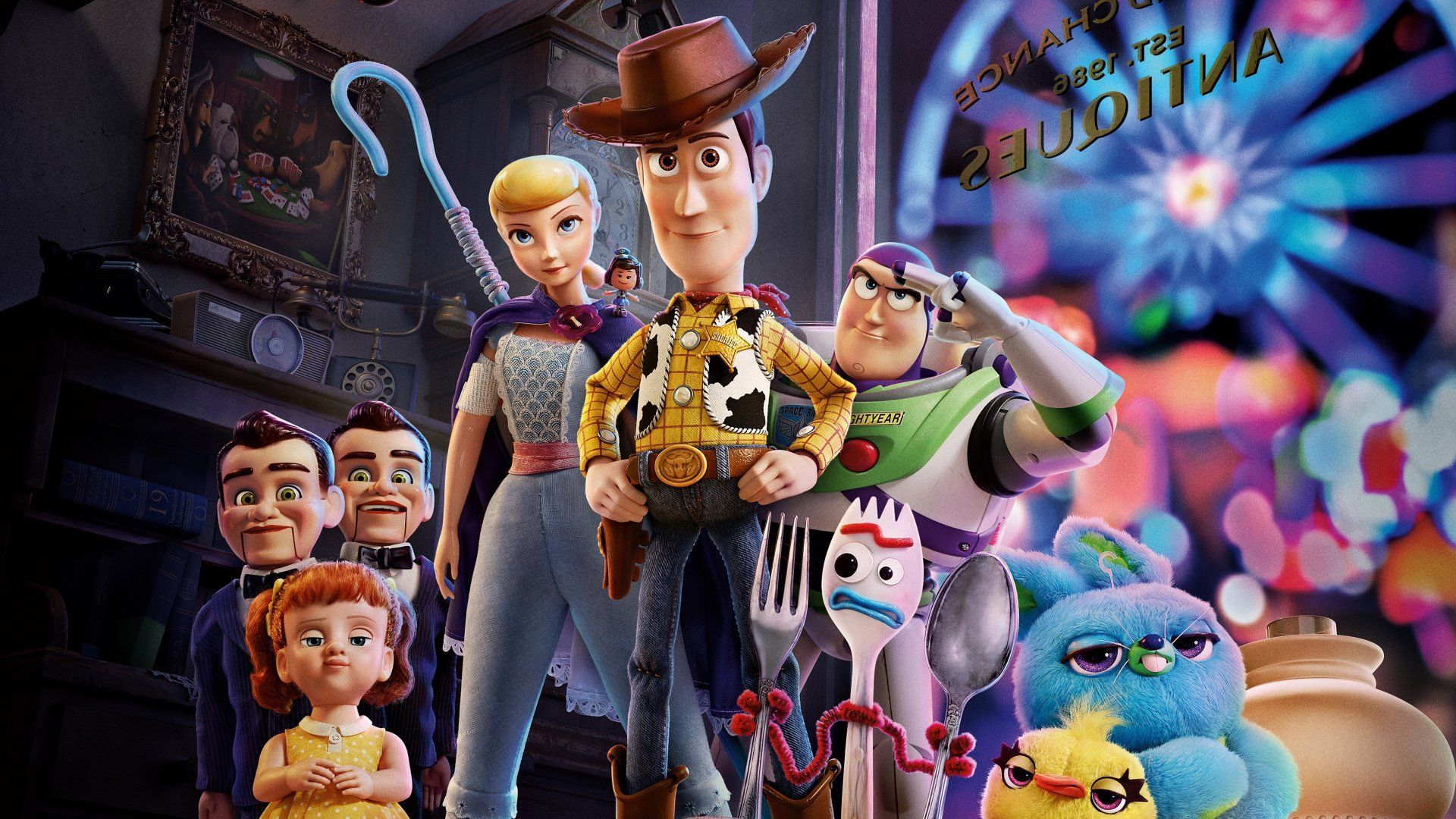 Personaggi Toy Story 4, Woody e Buzz, 1920x1080 Full HD 1080p, PC