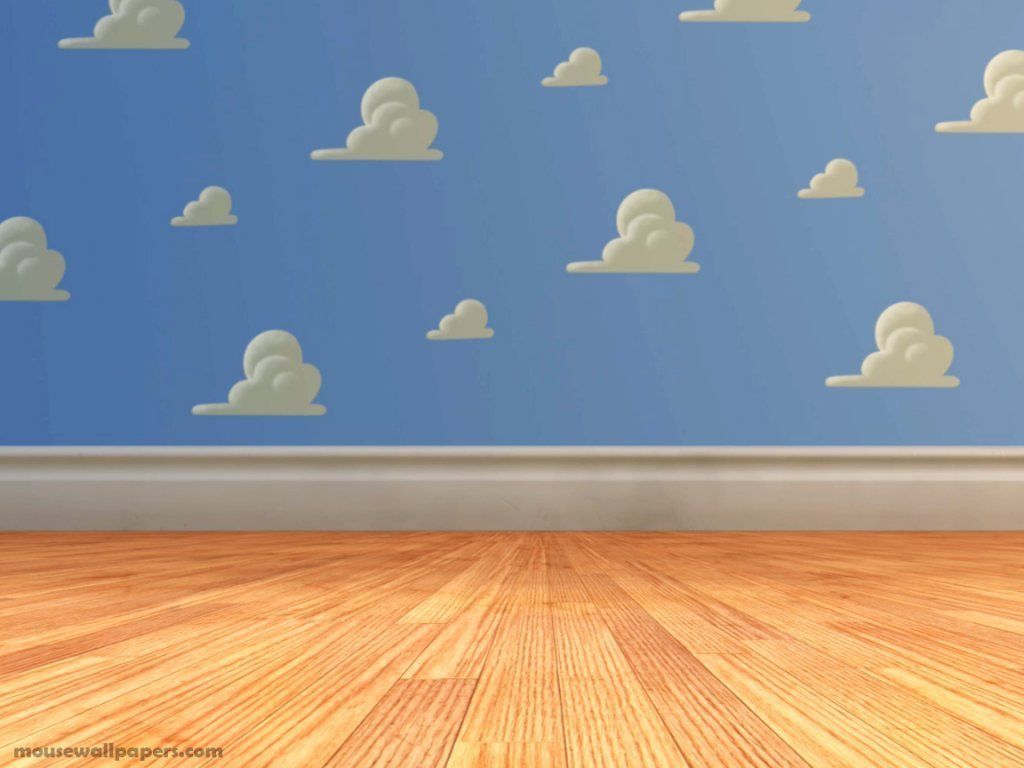 Nuvole stanza di Andy, Toy Story, 1024x768 HD, Laptop