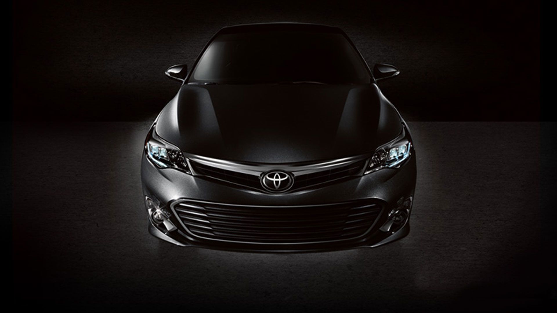 Toyota Avalon nera frontale, 1920x1080 Full HD 1080p, PC