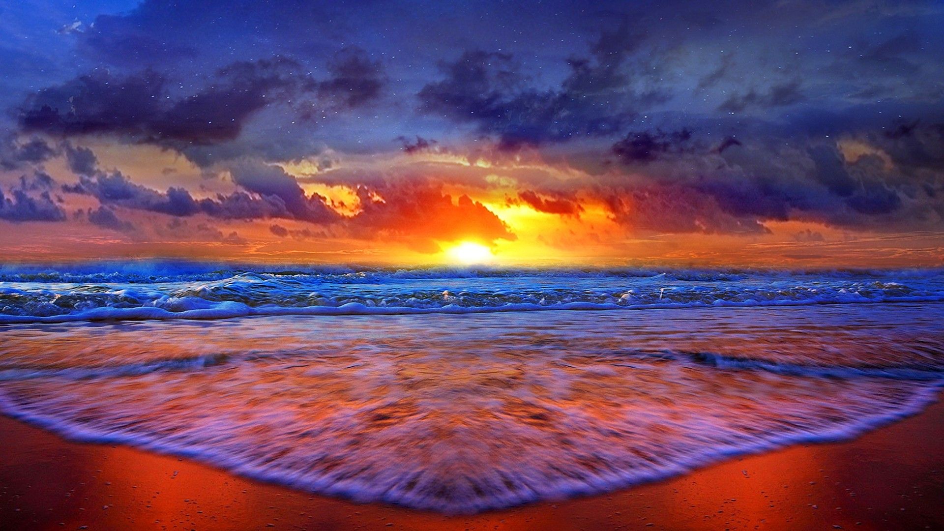 Cielo al tramonto rosa viola, 1000x1776 Verticale, Telefono