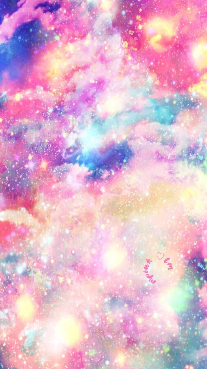 Galassia glitter rosa pastello, 719x1280 Full HD Verticale, iPhone