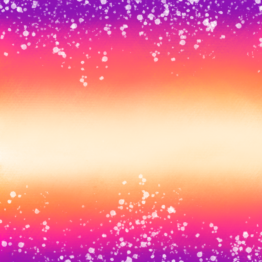 Tramonto sfumato con glitter bianchi, 1024x1024 HD, PC