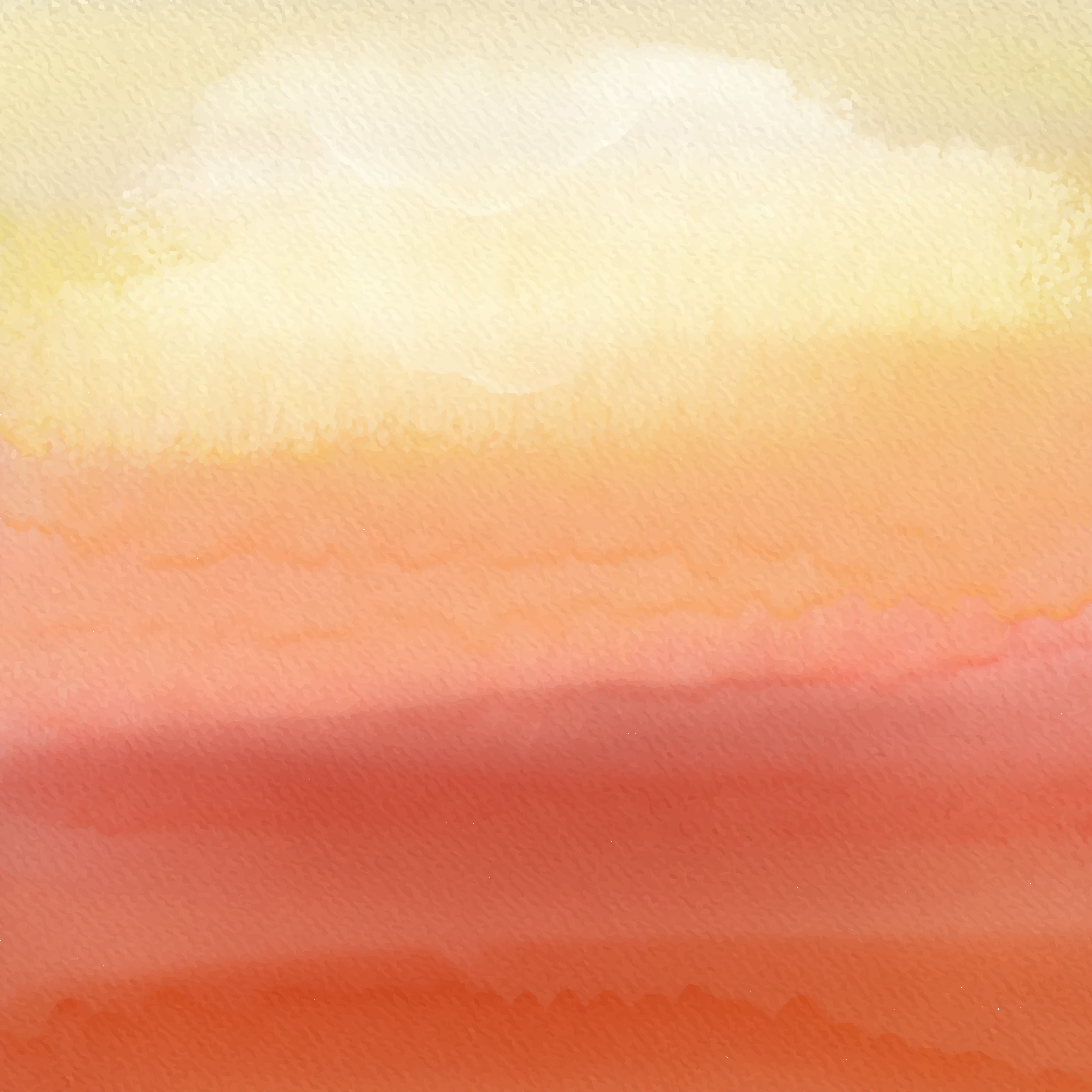Tramonto acquerello arancione, 5000x5000 Ultra HD, 4K TV