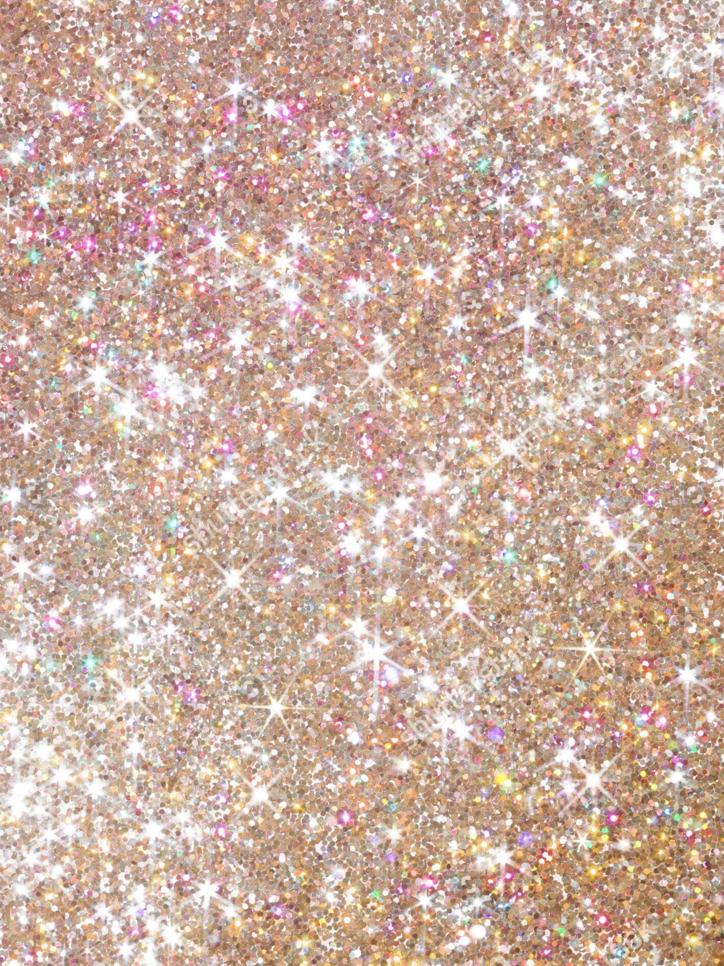 Glitter dorato rosa scintillante, 1419x1894 Full HD Verticale, iPhone