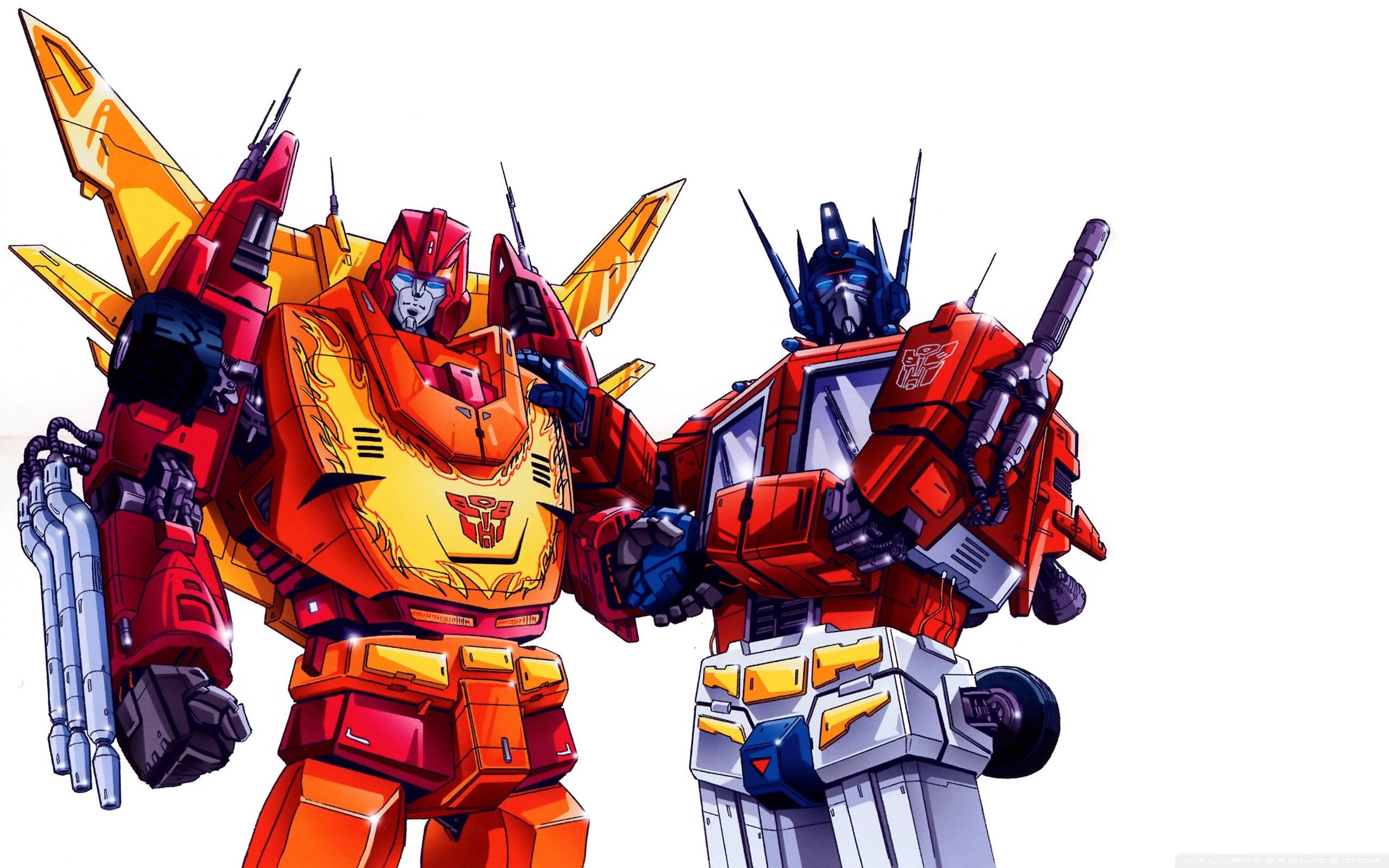 Robot Transformers G1 arancioni, 2560x1600 2K, Desktop