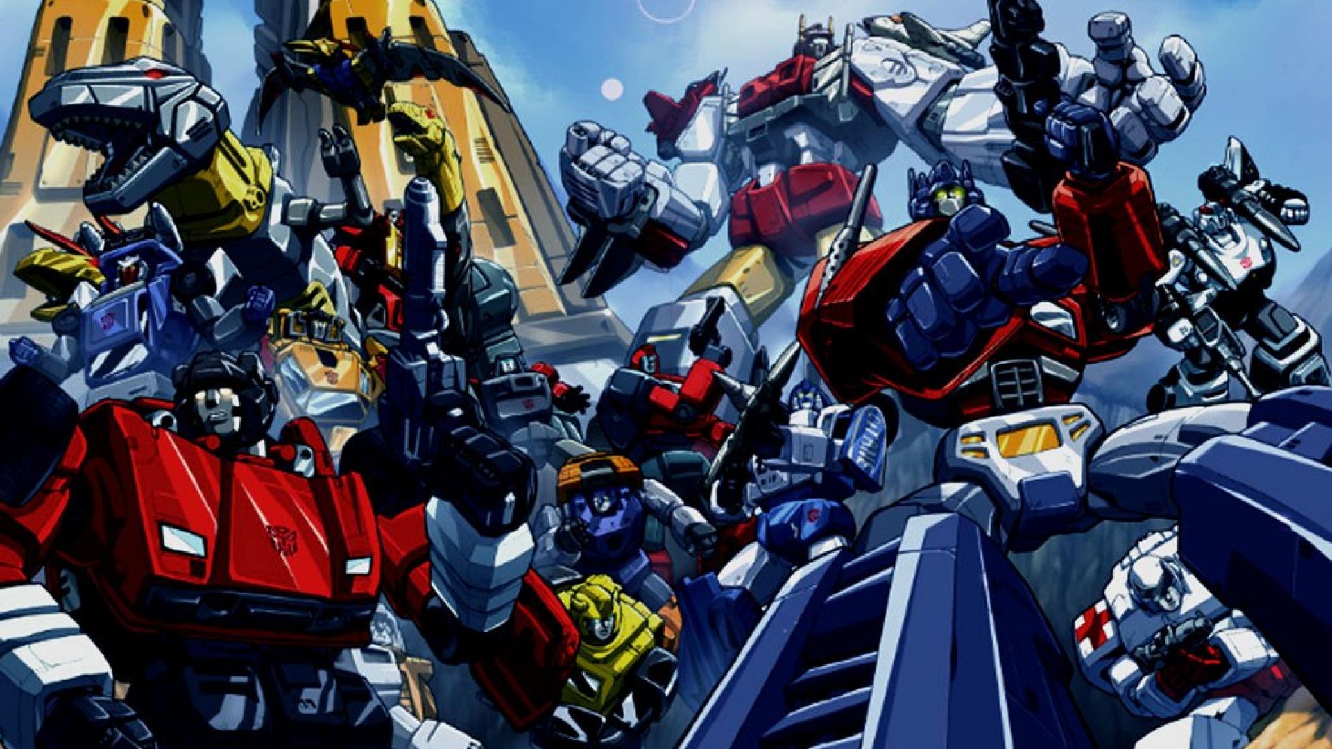 Gruppo robot Transformers G1, 1920x1080 Full HD 1080p, PC