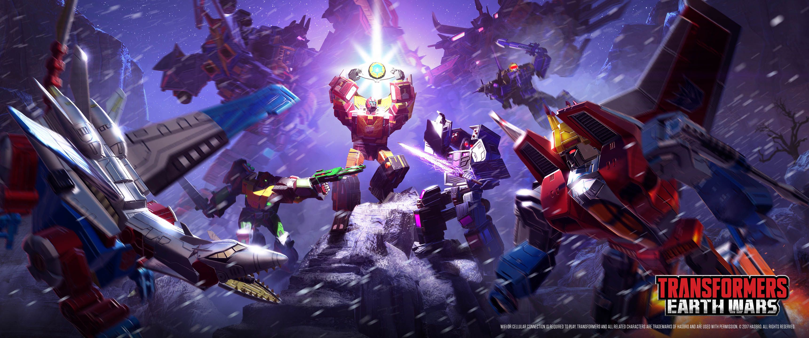 Transformers Earth Wars battaglia, 3440x1440 21:9, Ultrawide
