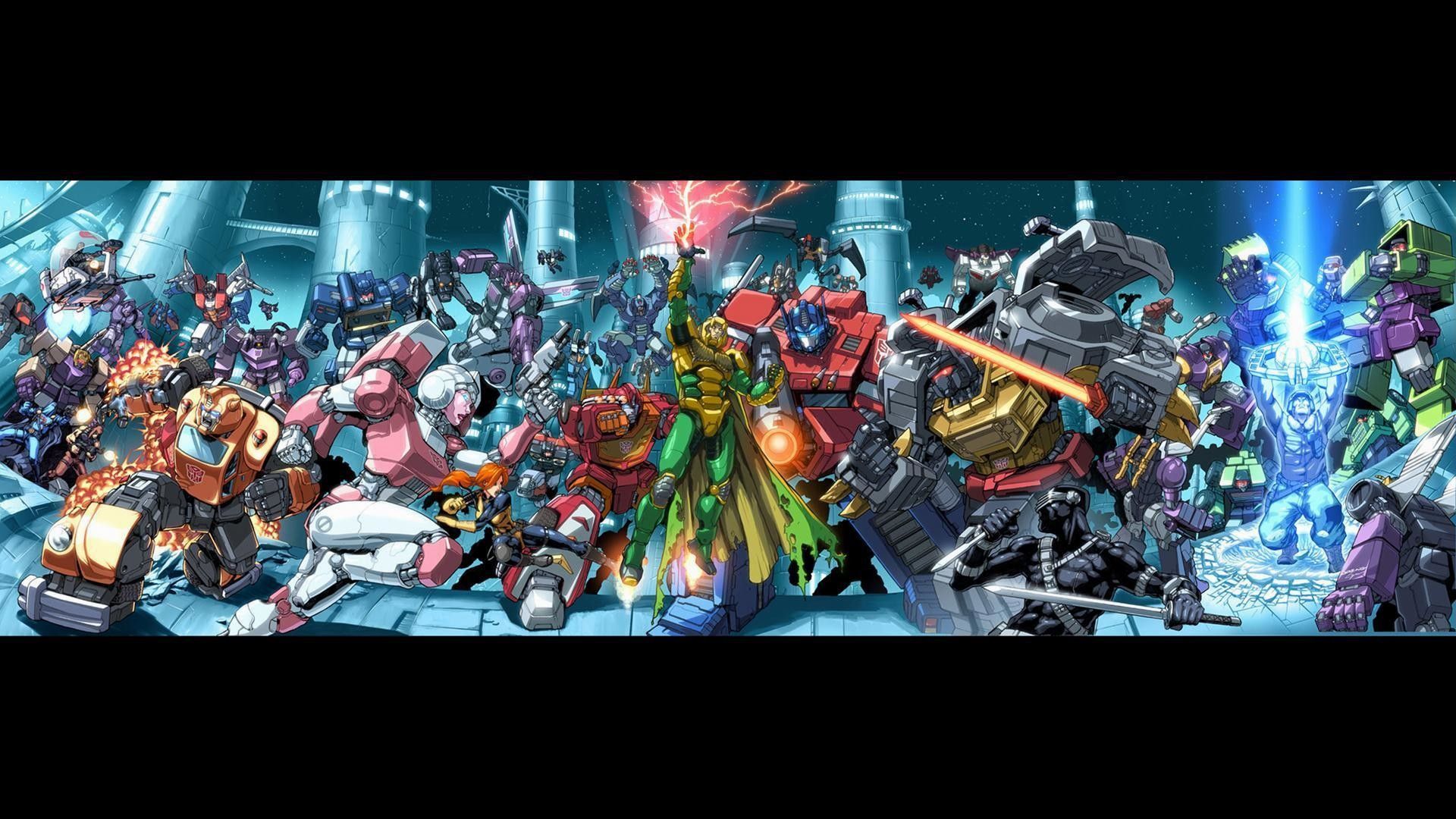 Transformers G1 gruppo robot, 1920x1080 Full HD 1080p, Desktop