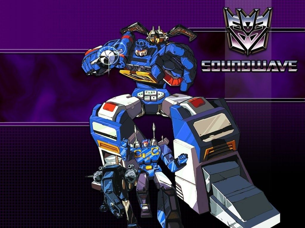 Soundwave Transformers G1 robot, 1024x768 HD, Laptop