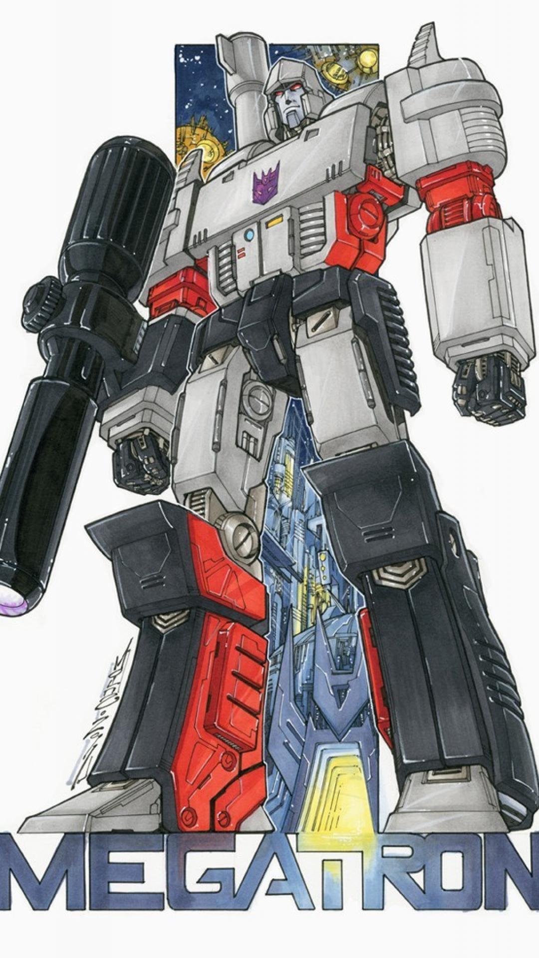 Megatron Transformers G1, 1080x1920 Verticale, Telefono