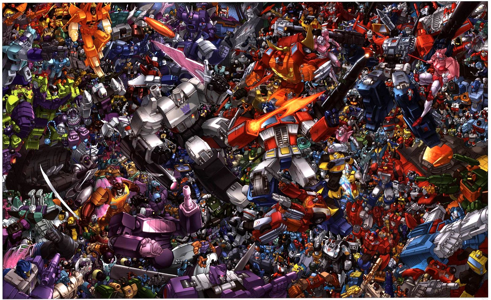 Transformers G1 personaggi multipli, 1602x980 900p, PC