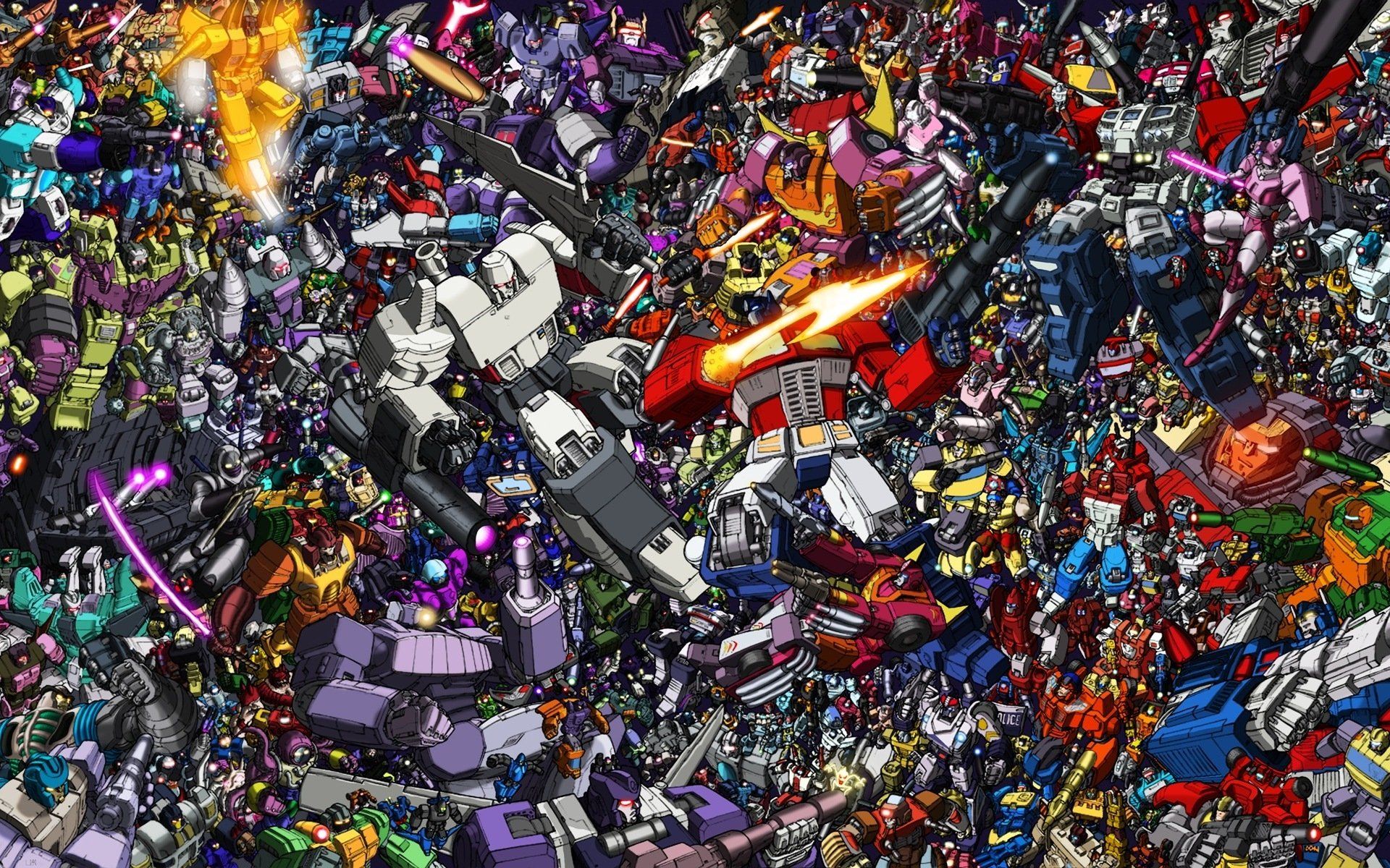 Transformers G1 robot in battaglia, 1920x1200 Full HD+ WUXGA, PC