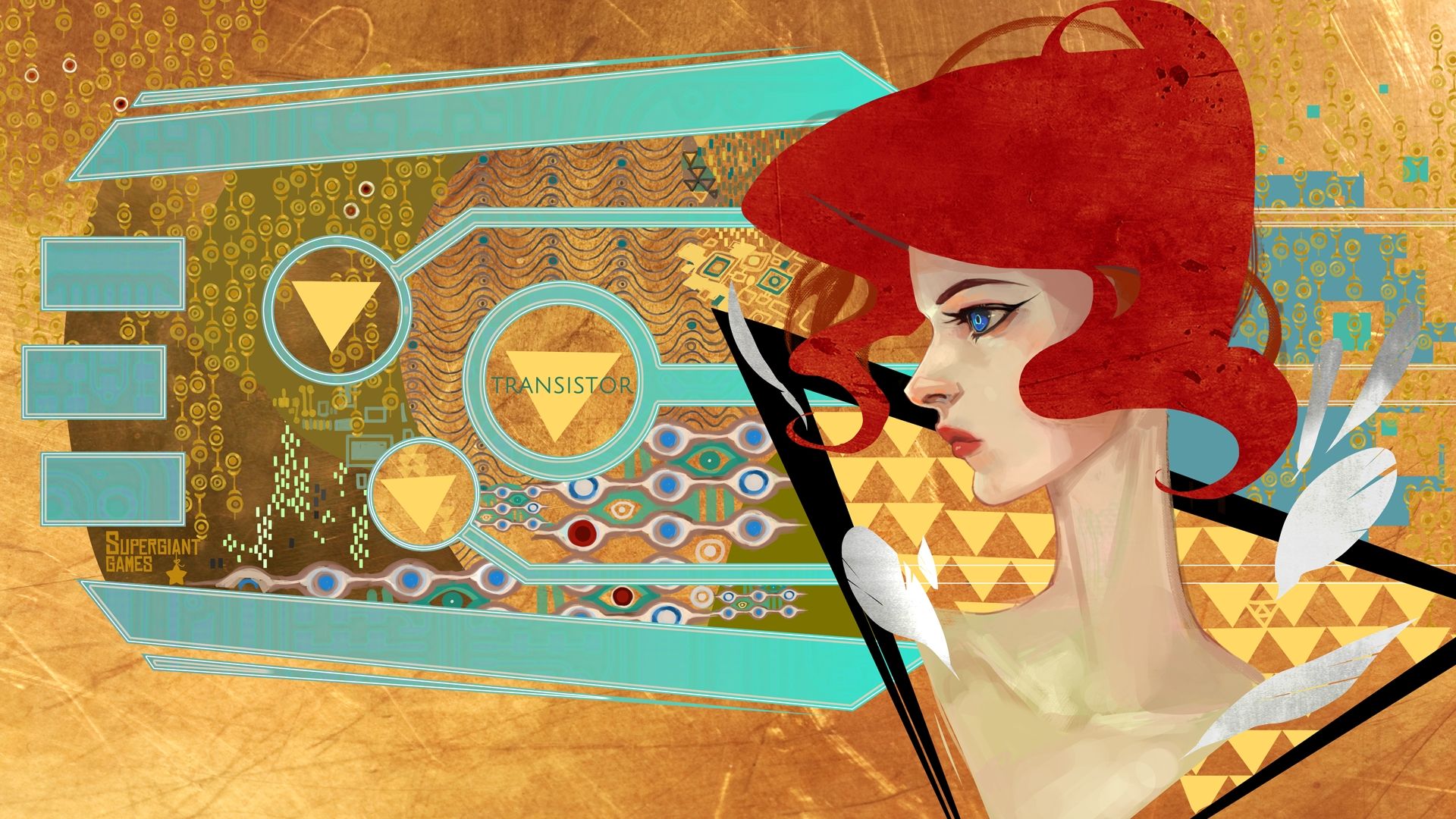 Red, personaggio Transistor spada, 1920x1080 Full HD 1080p, PC