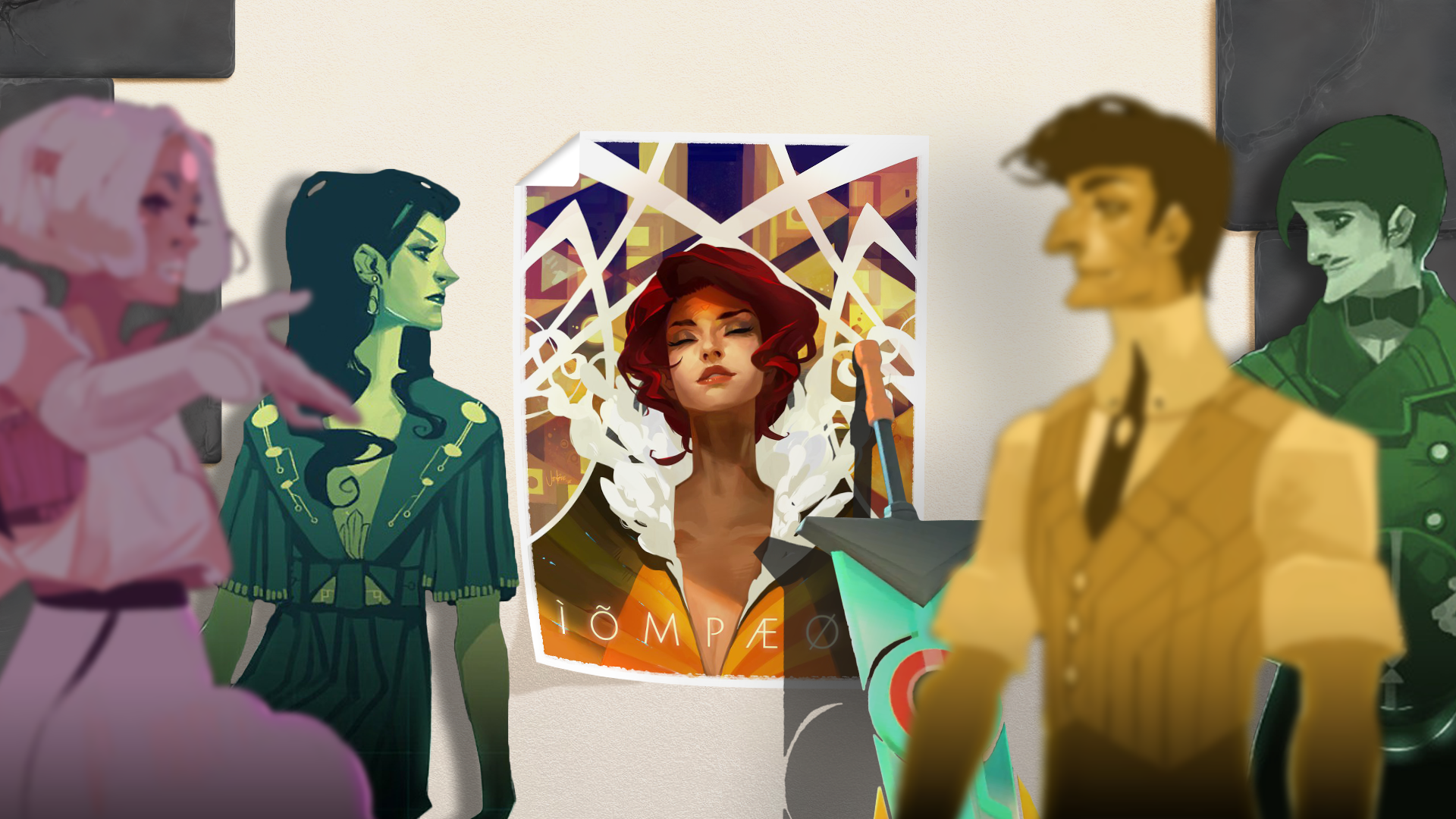 Transistor personaggi Red e Royce, 1920x1080 Full HD 1080p, Desktop