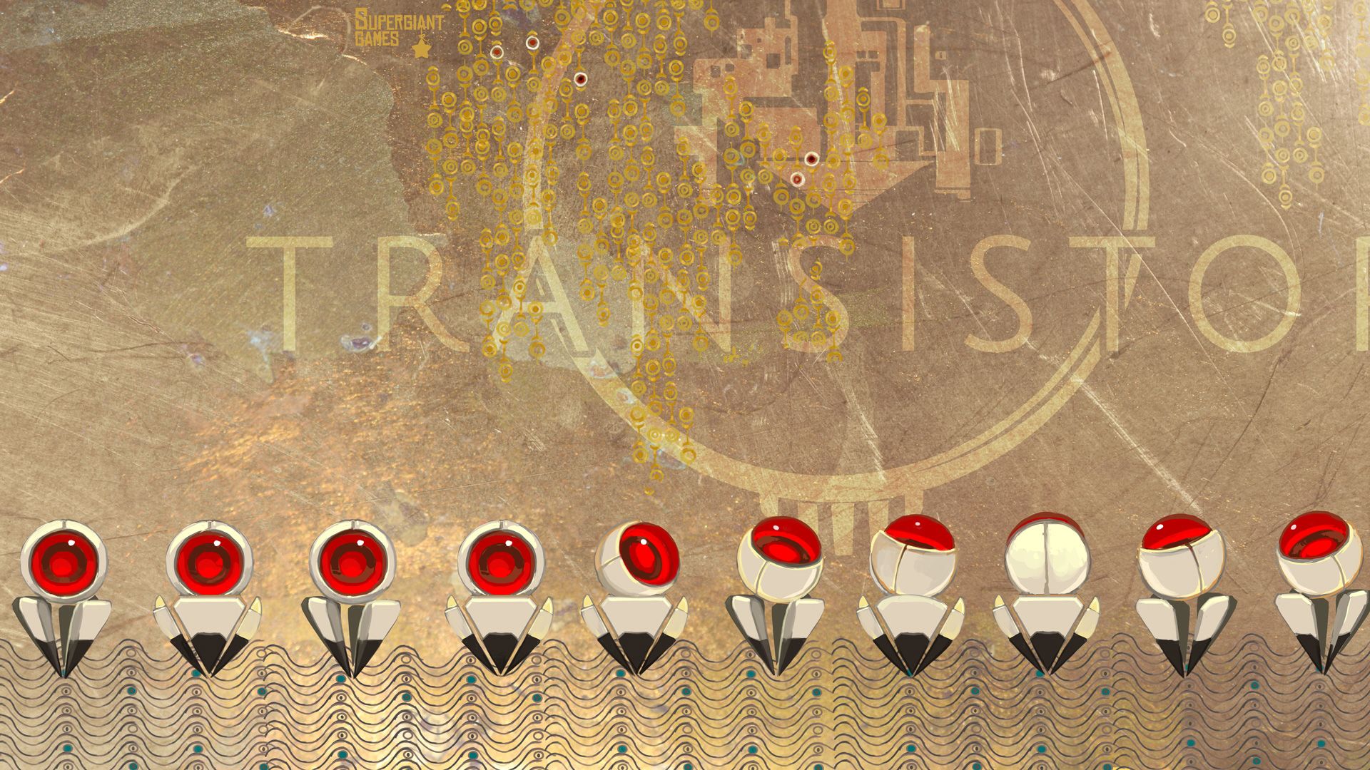 Transistor personaggi robot bianchi, 1920x1080 1080p, PC Desktop