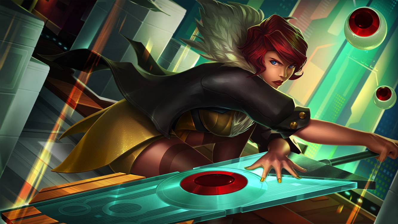 Transistor Red personaggio arcade, 1333x750 HD, PC Desktop