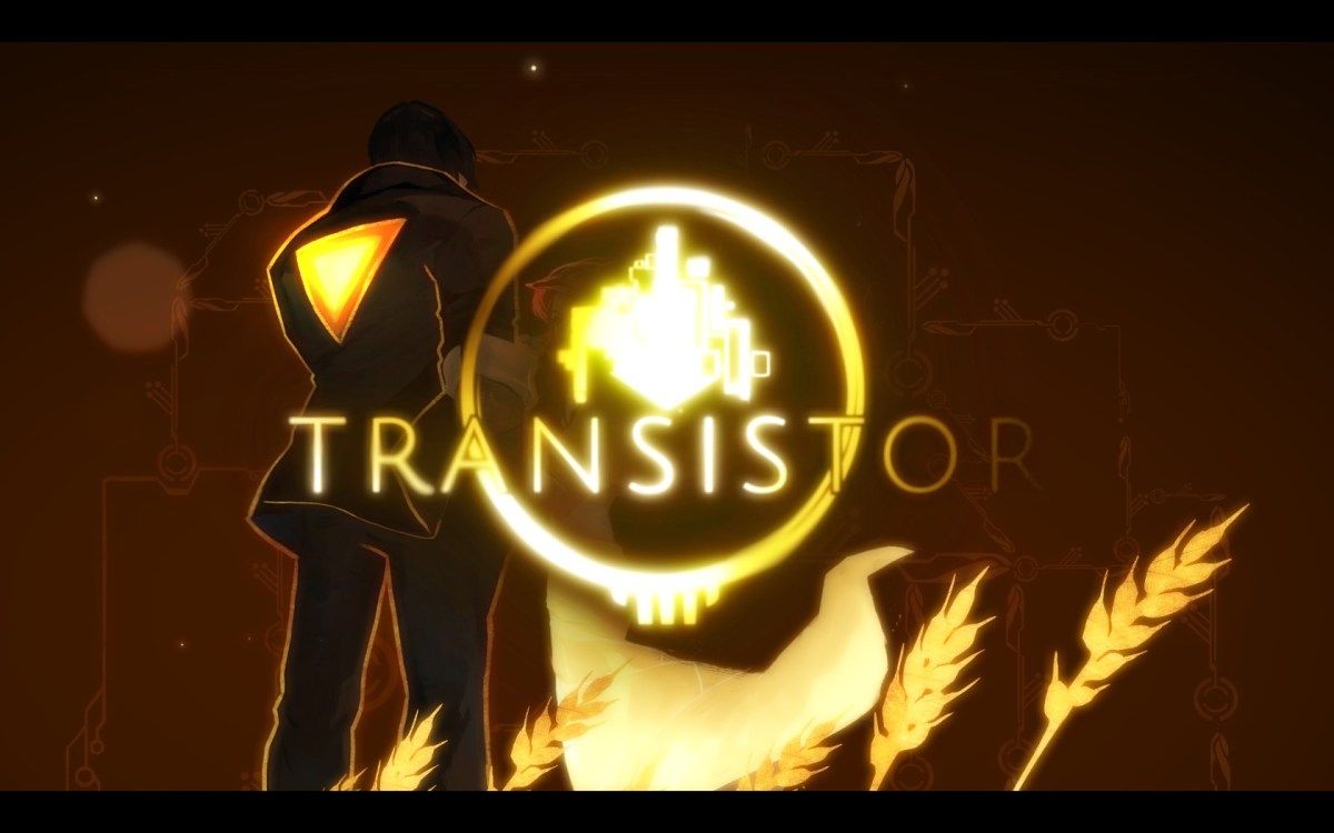 Transistor personaggio silhouette dorata, 1200x750 HD, Desktop