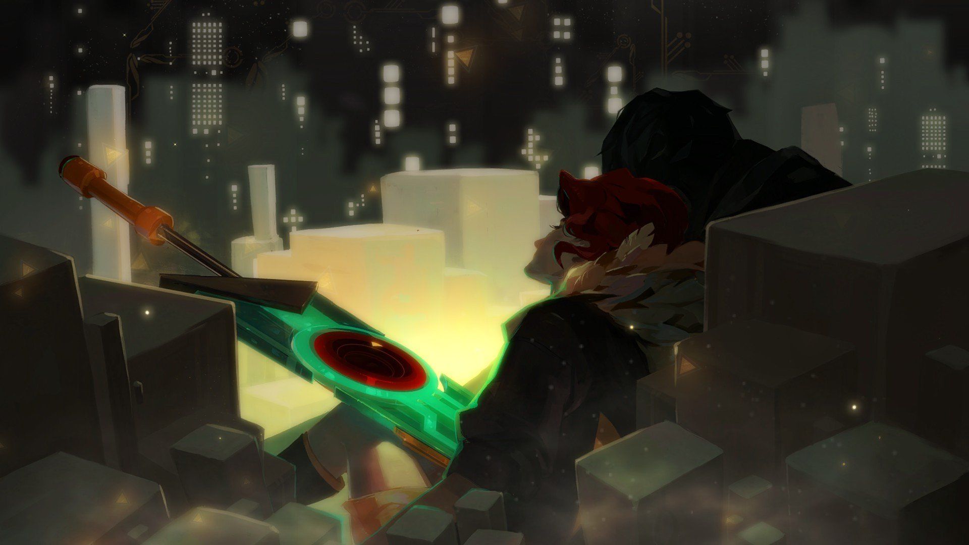 Red con spada Transistor, 1920x1080 1080p, Laptop