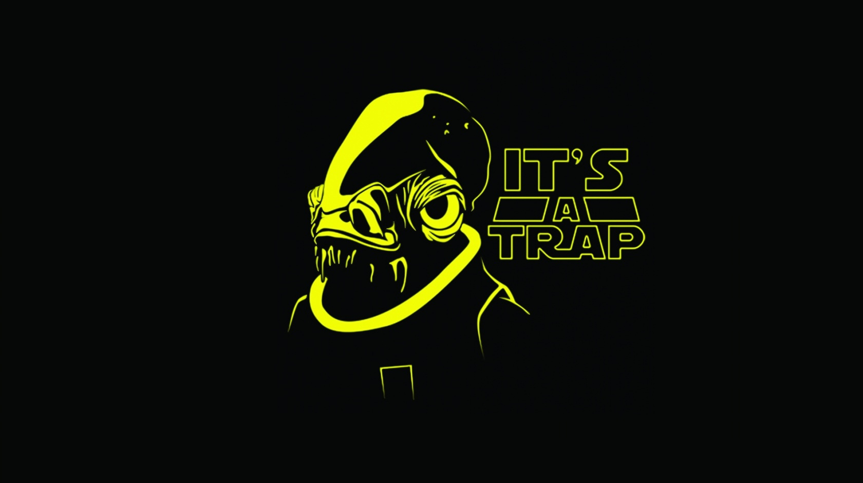 Logo Run The Trap, città notturna, 1920x1080 Full HD, Laptop