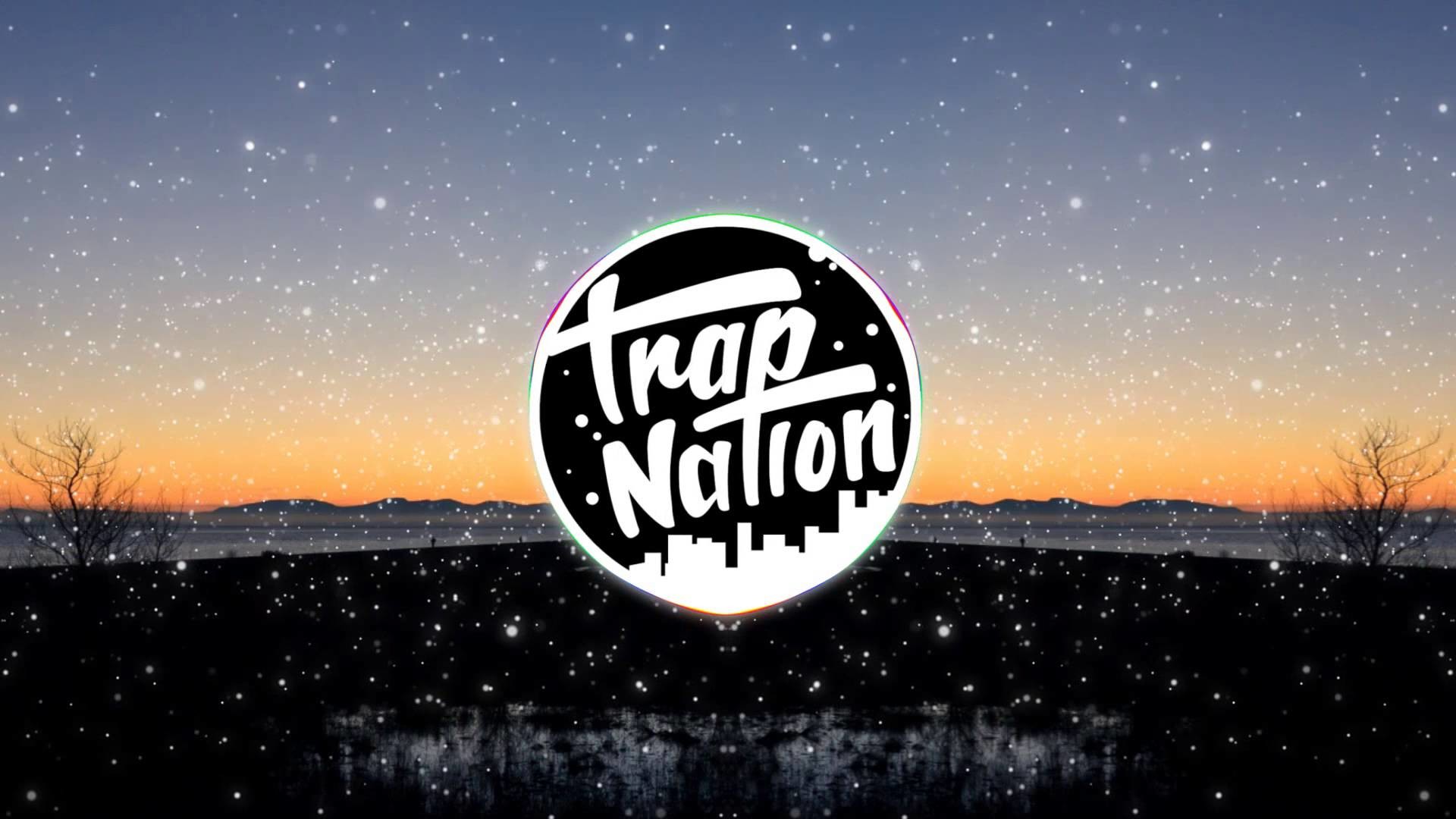 Trap Nation logo tramonto, 1920x1080 Full HD 1080p, PC Desktop