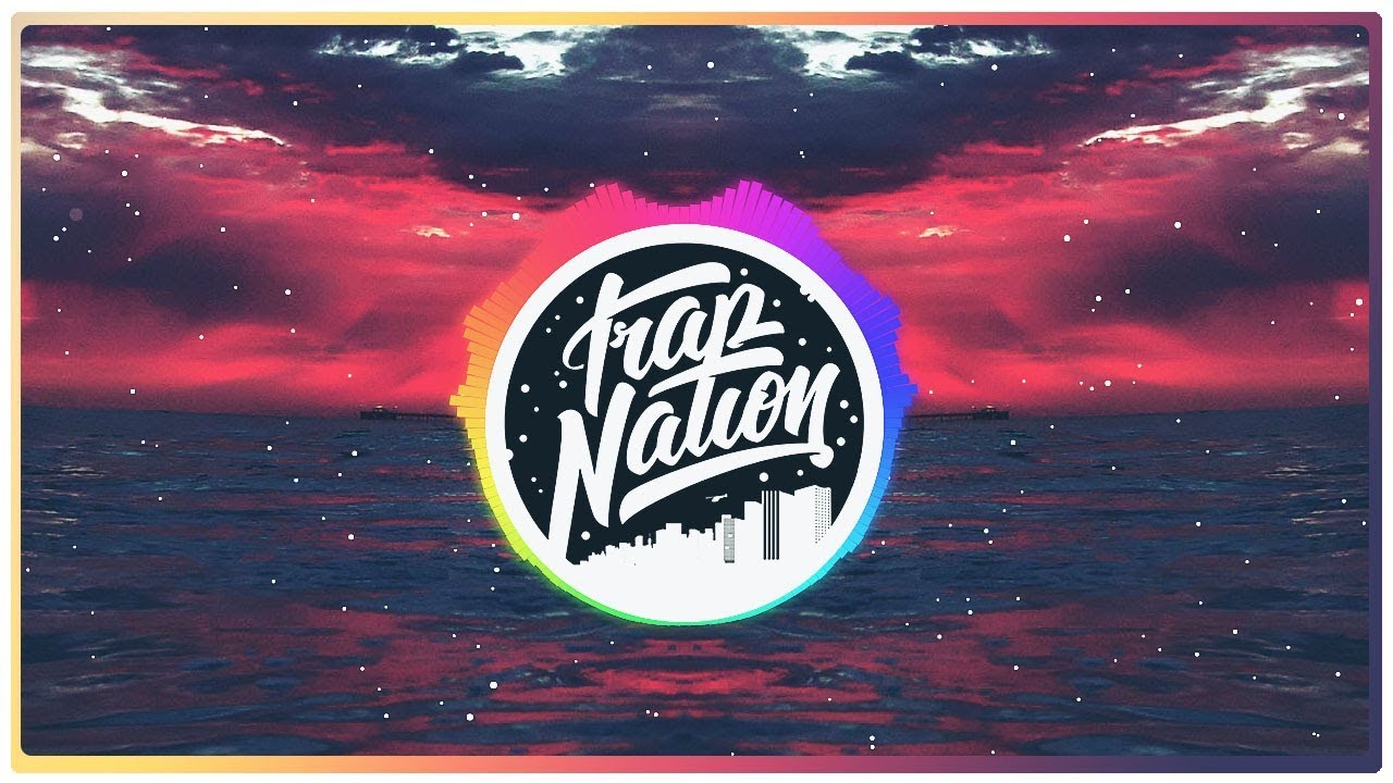 Trap Nation logo, oceano notturno, 1280x720 720p, Laptop