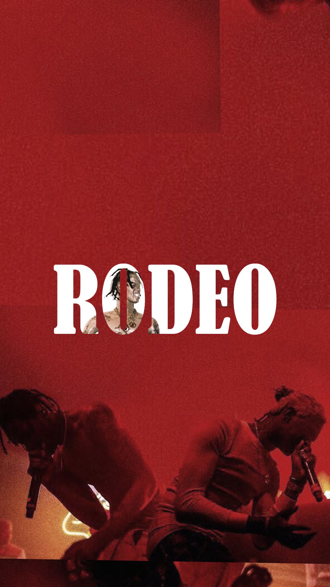 Rodeo album cover rossa, 1080x1920 Full HD Verticale, iPhone