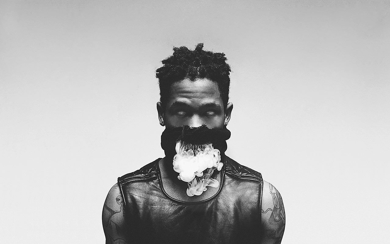Travis Scott fumo bianco e nero, 1280x802 HD, HP Laptop