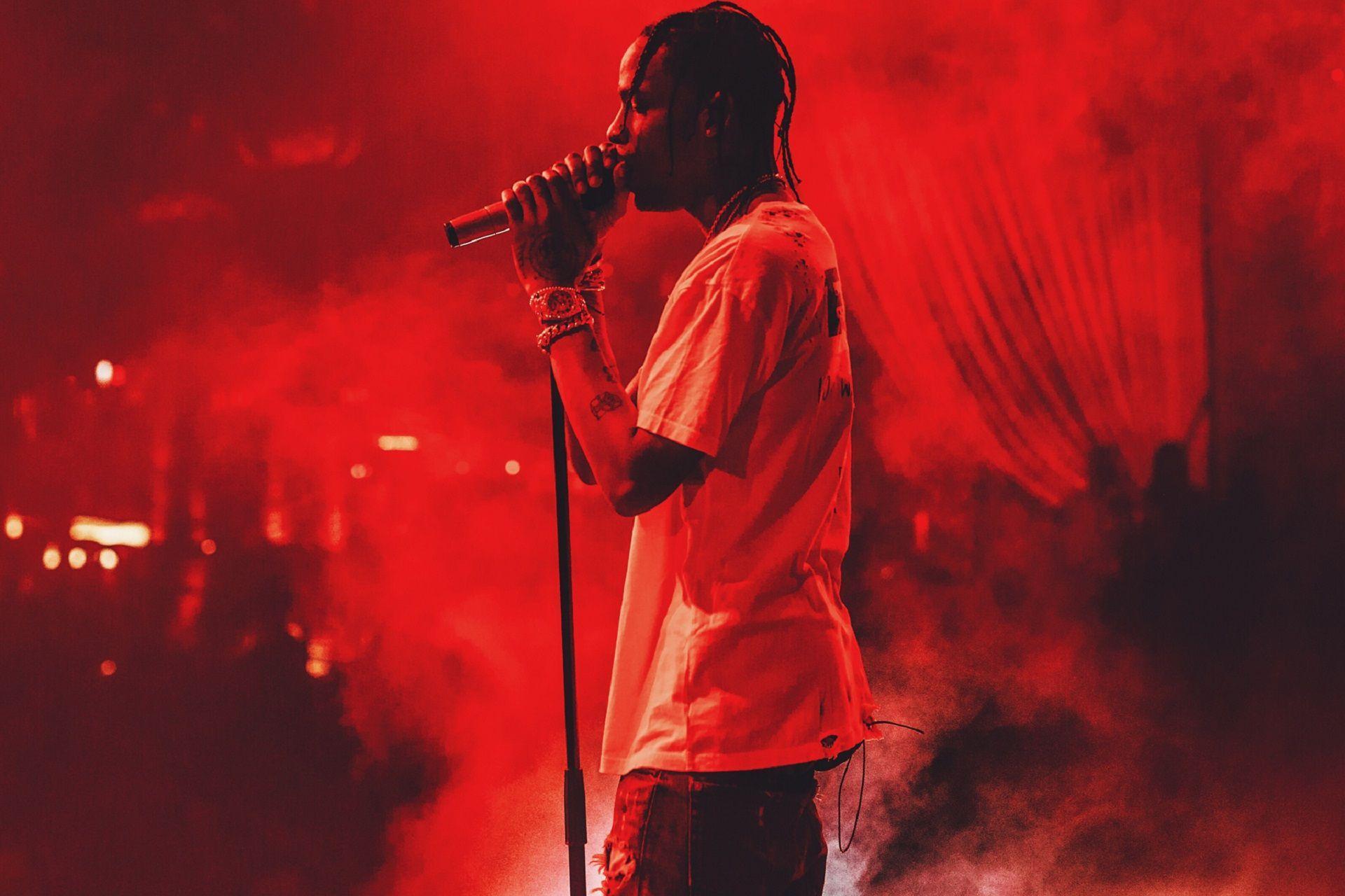 Rapper concerto luce rossa, 1920x1280 Full HD+, iMac