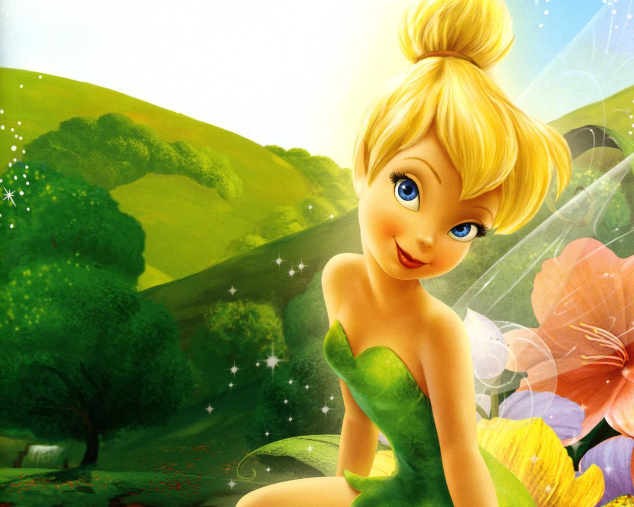 Trilli Disney fata, classici d'animazione, 1280x1024 720p, PC