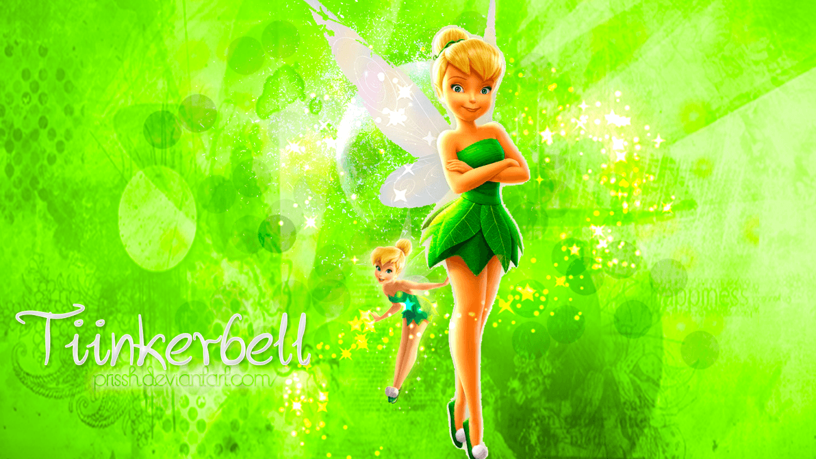 Trilli Disney fondo verde, 1024x768 HD, Desktop