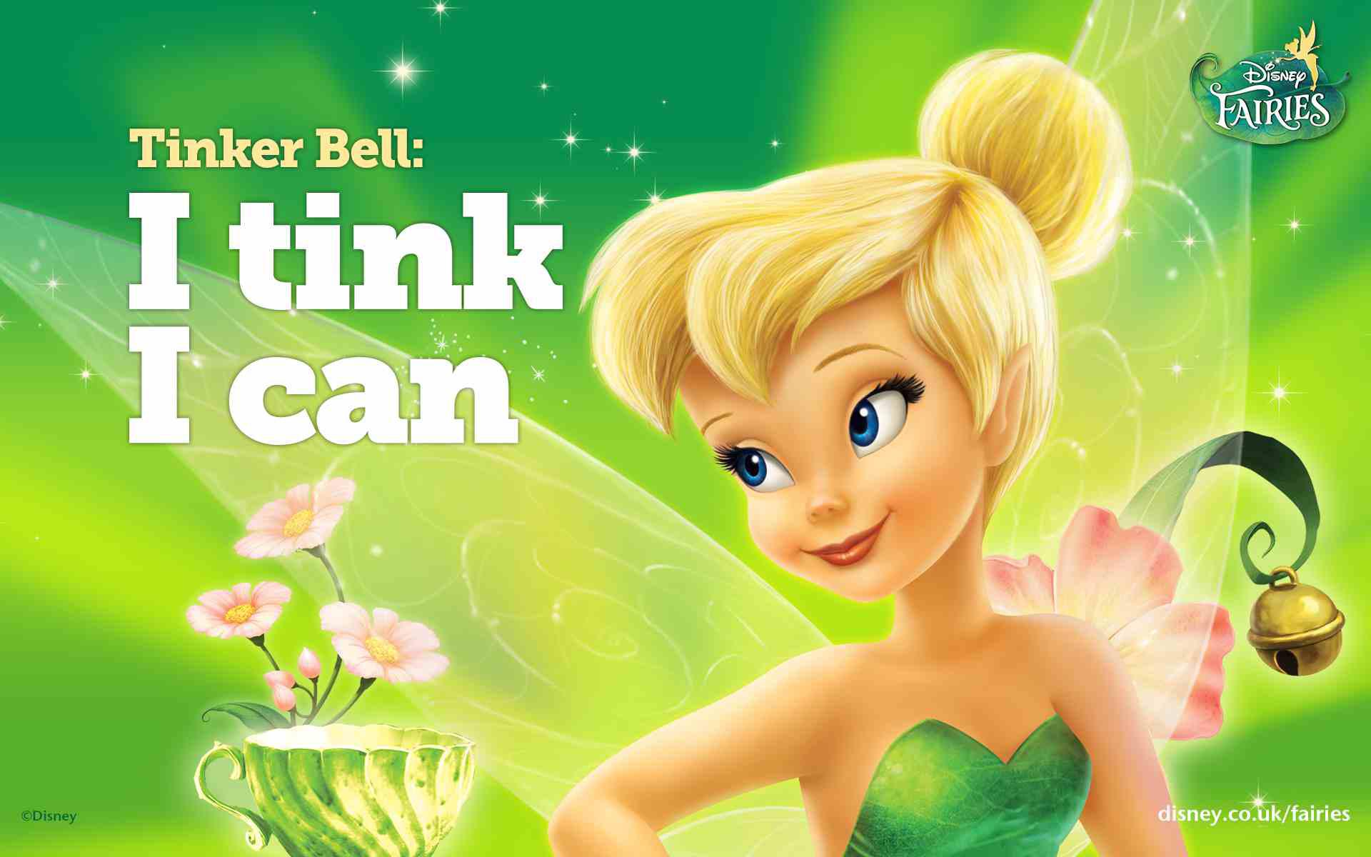 Trilli Disney sfondo verde, 1920x1200 Full HD+, PC