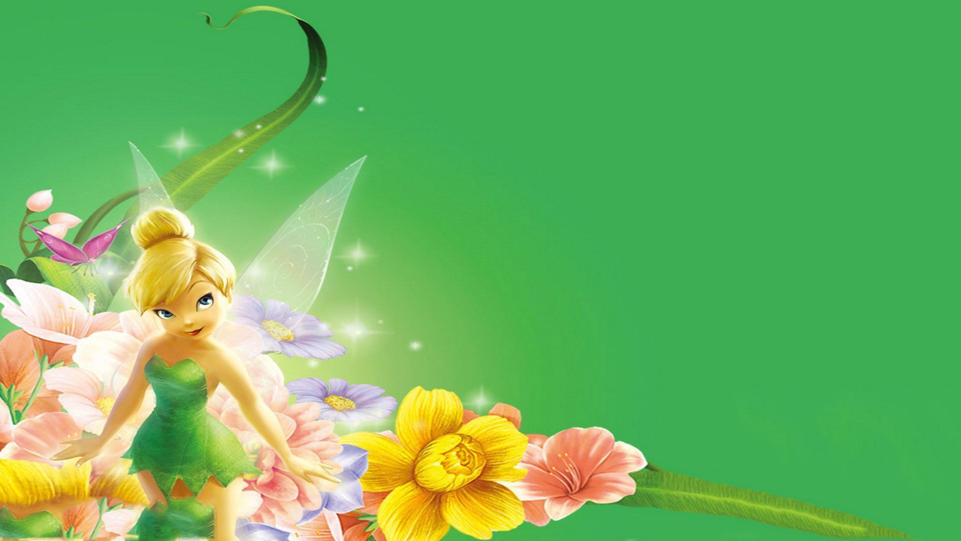 Trilli fata fiori viola, 1024x768 HD, PC Desktop