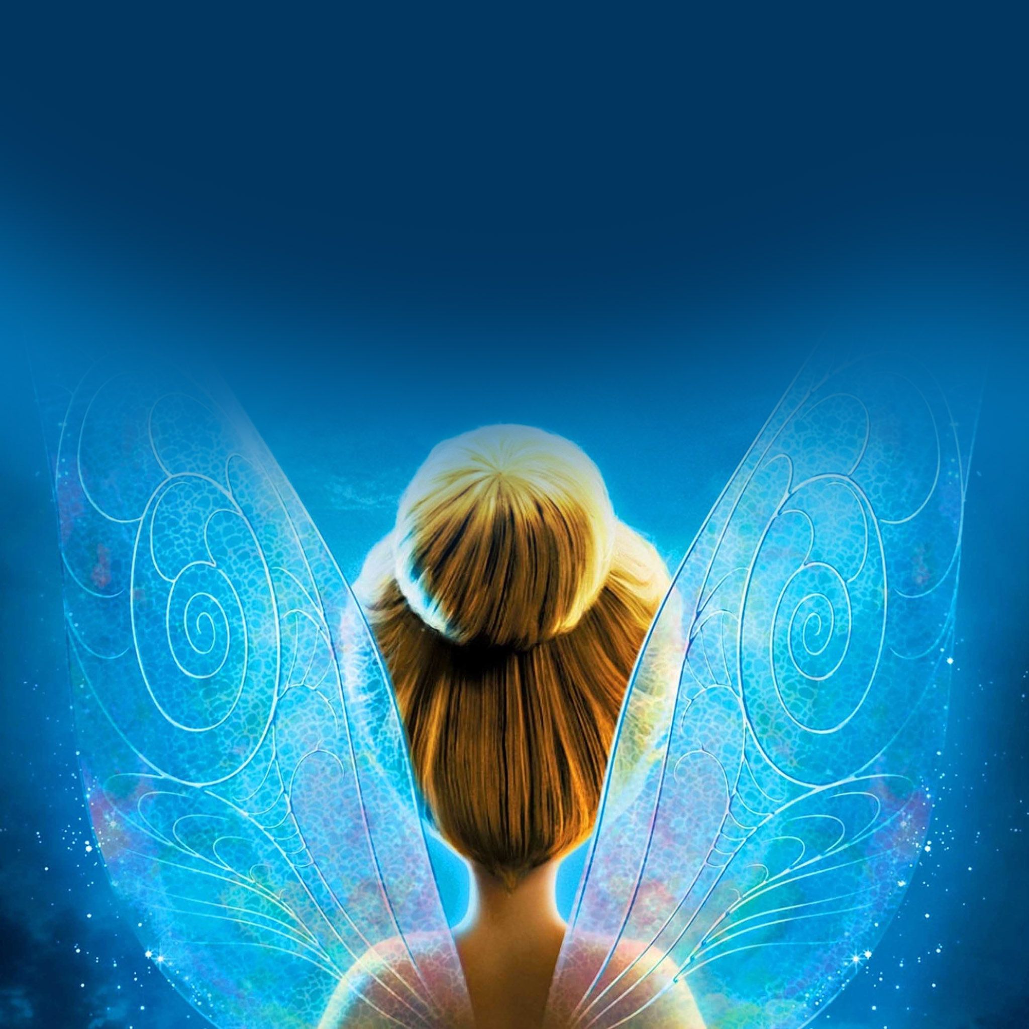 Trilli fata ali blu, 2048x2049 Full HD Verticale, iPhone