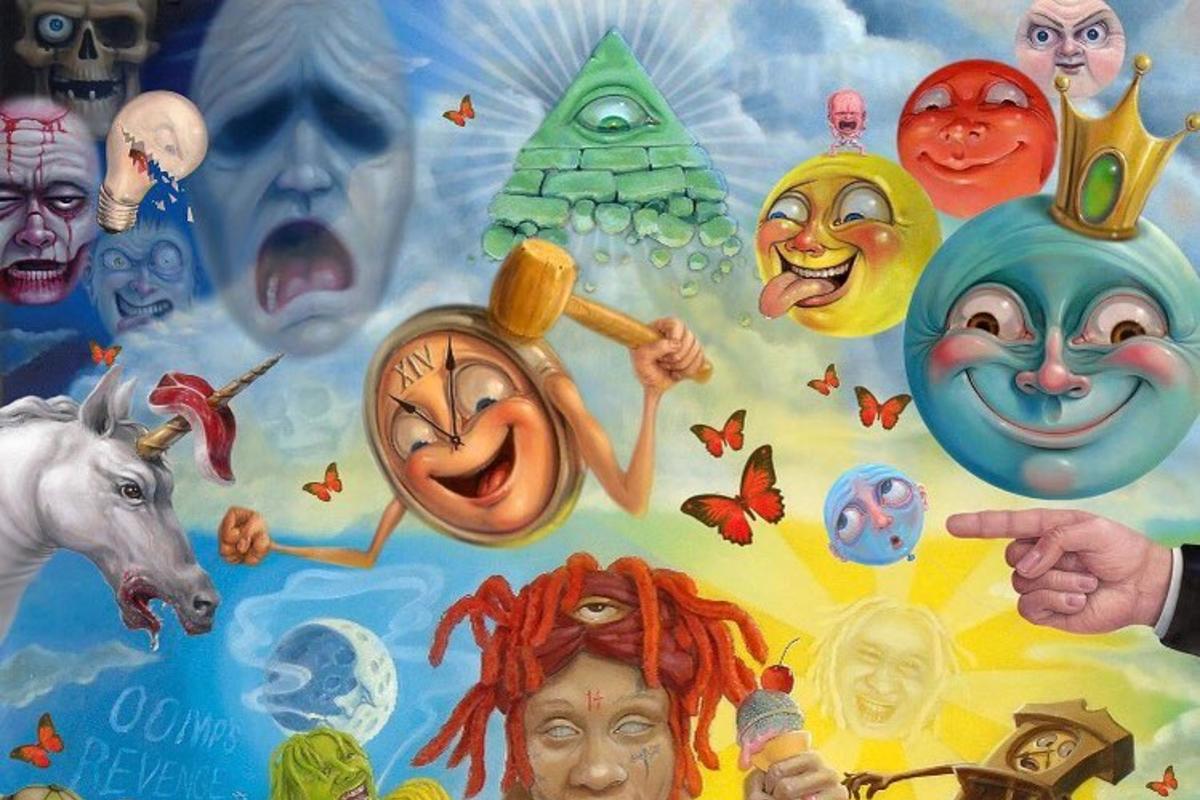 Trippie Redd copertina album surreale, 1200x800 HD, Desktop
