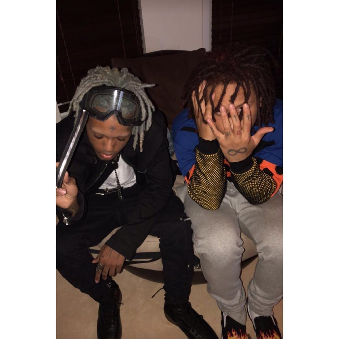 Trippie Redd con amico, dreadlocks, 1080x1080 HD, PC