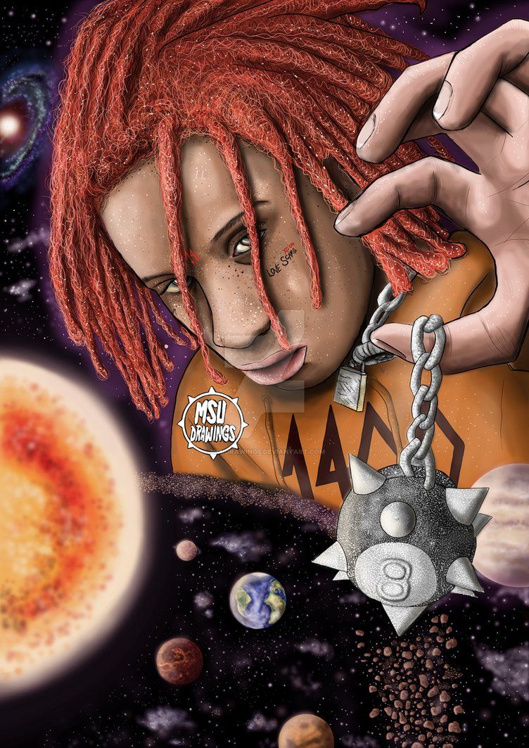 Trippie Redd ritratto spazio, 752x1063 Full HD Verticale, iPhone