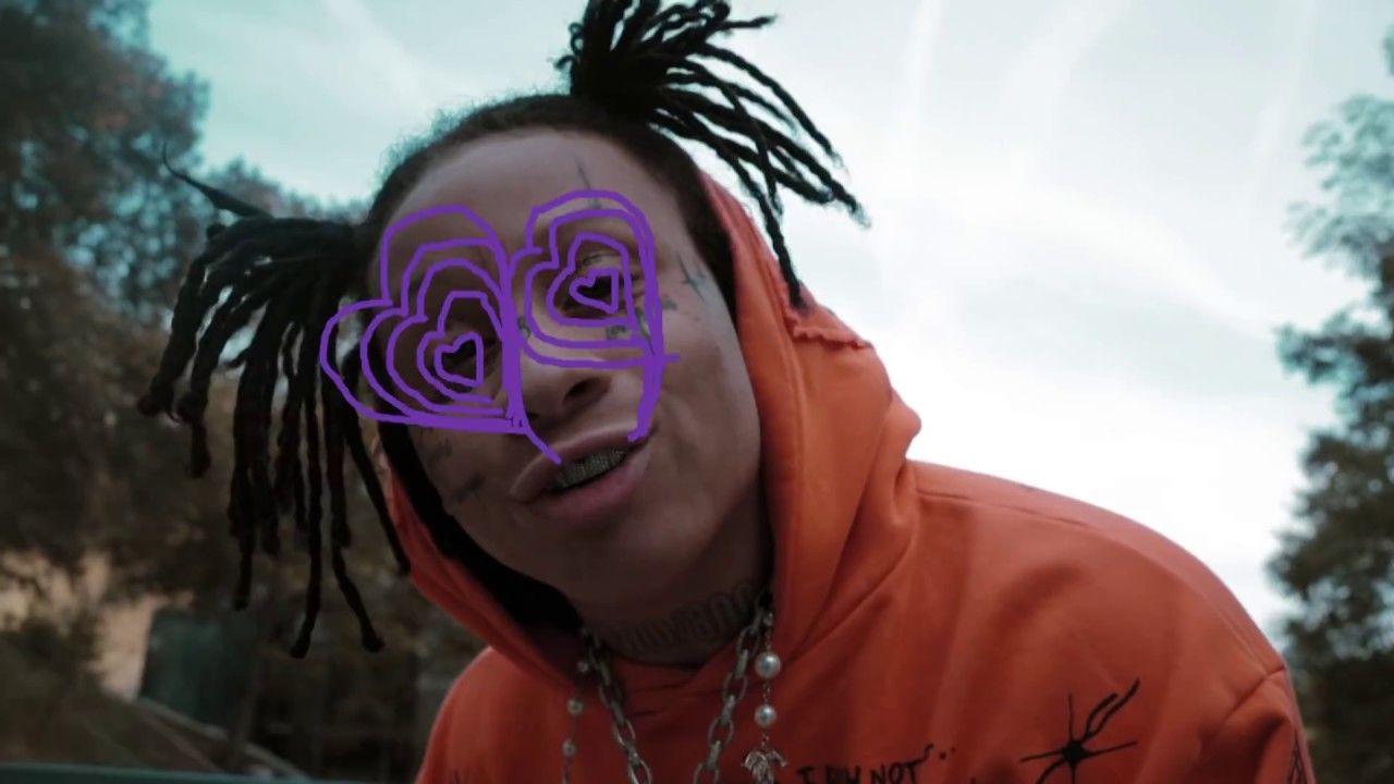 Rapper occhiali a cuore viola, 1280x720 720p, Laptop