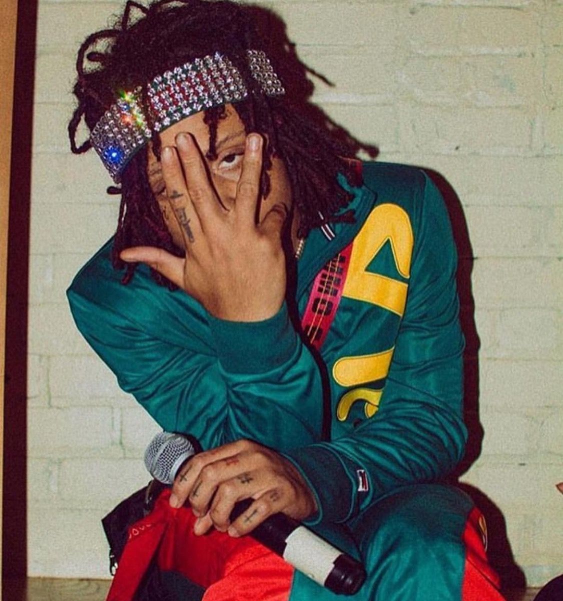 Trippie Redd con microfono, hip hop, 1125x1202 Full HD Verticale, iPhone Plus